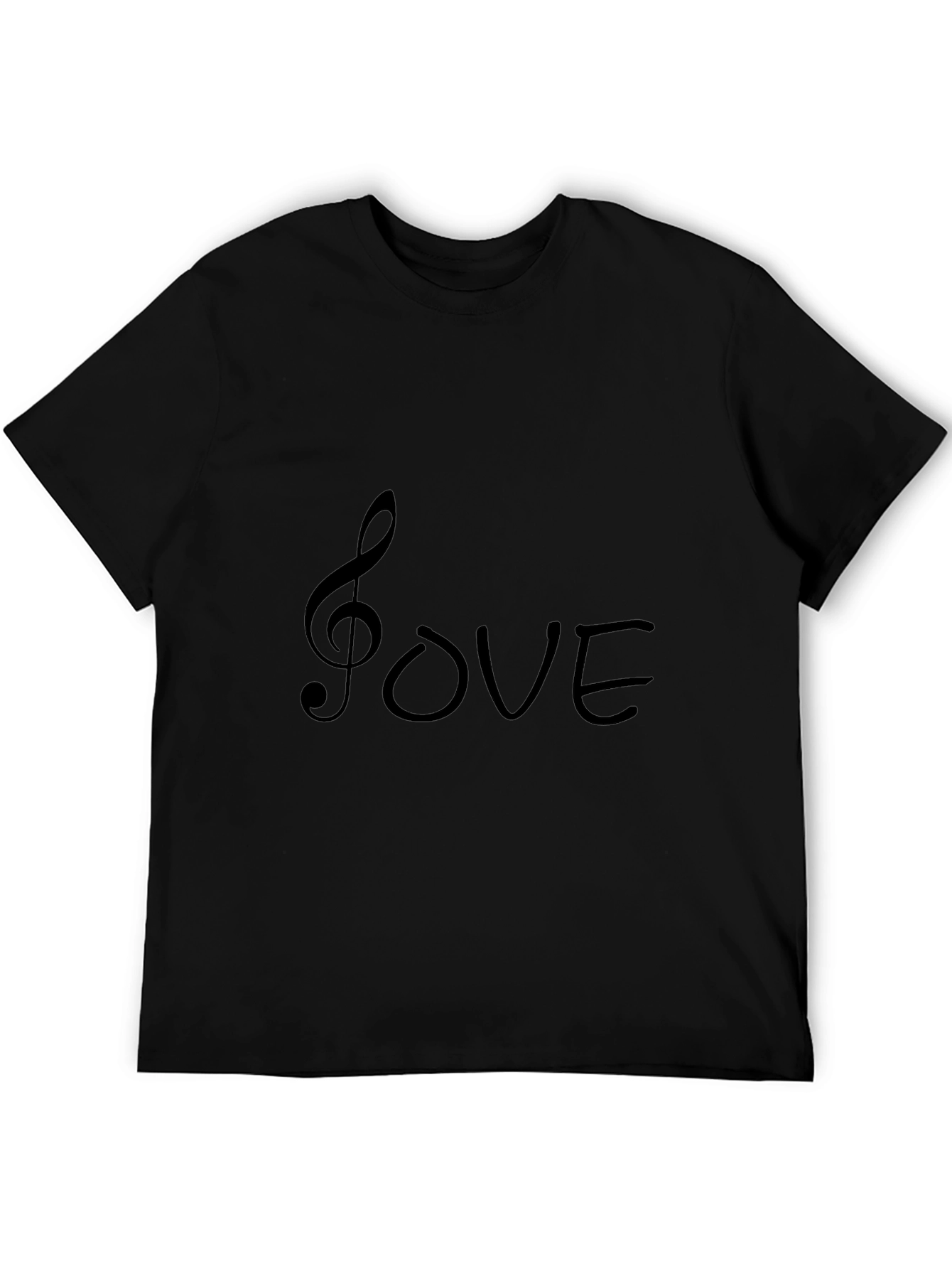 Musical Love Black T-Shirt