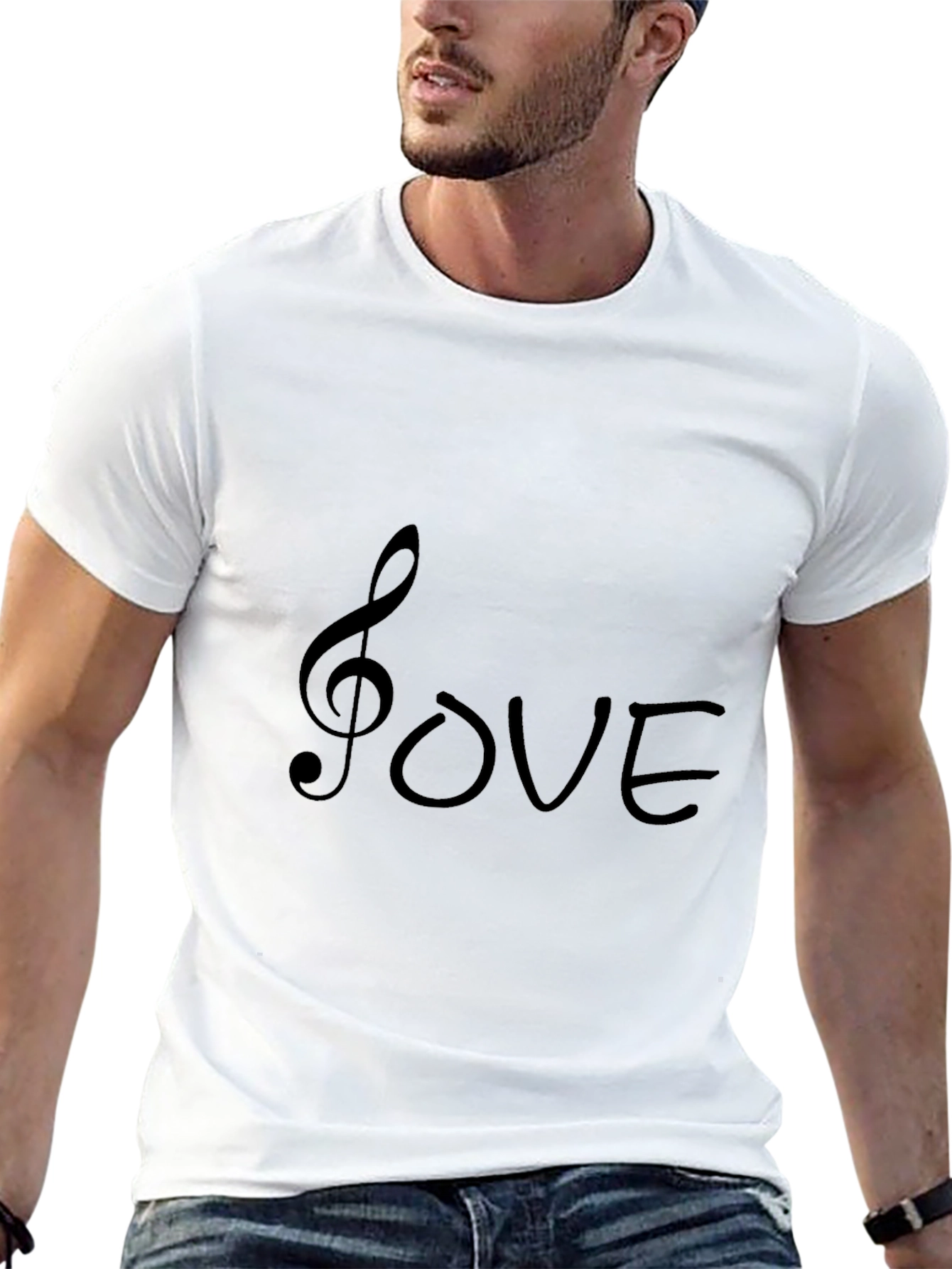 Musical Love Black T-Shirt