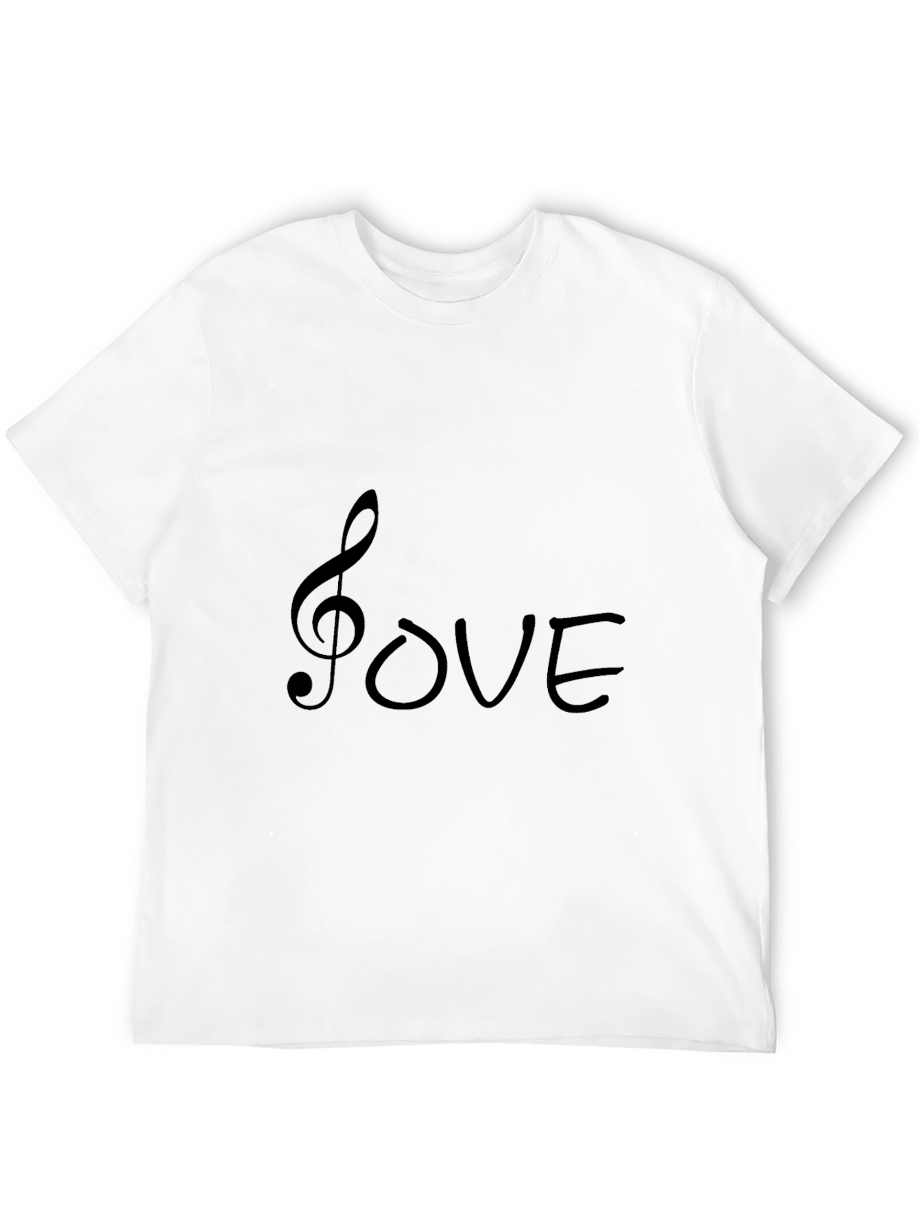 Musical Love Black T-Shirt