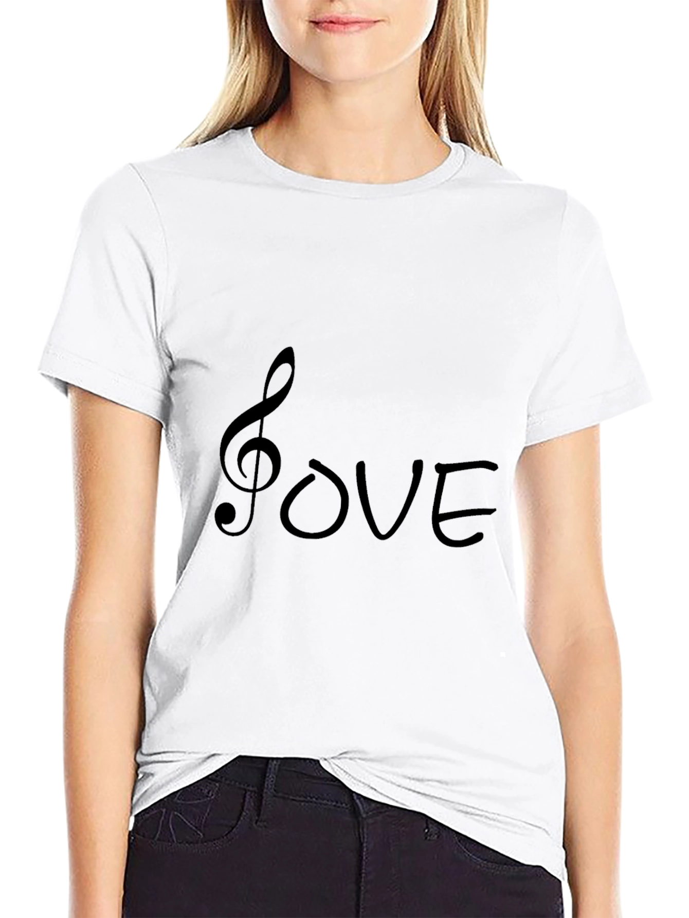 Musical Love Black T-Shirt