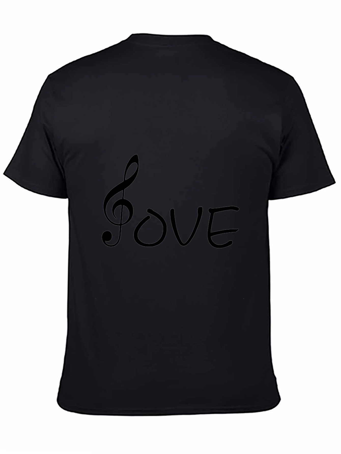 Musical Love Black T-Shirt