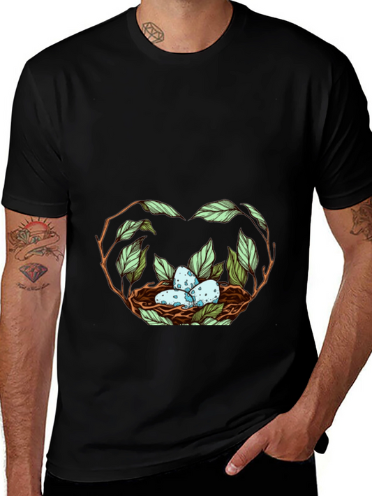 Nature Nest Egg T-Shirt | Stylish Graphic Tee