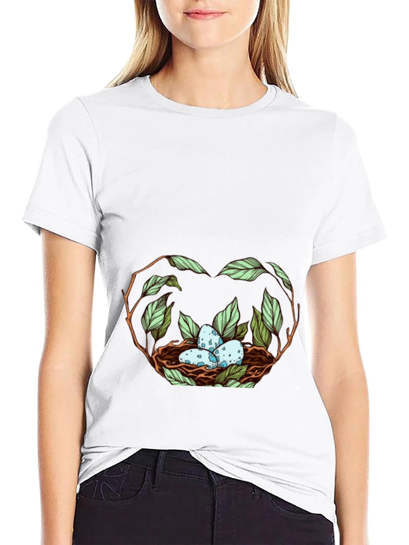 Nature Nest Egg T-Shirt | Stylish Graphic Tee