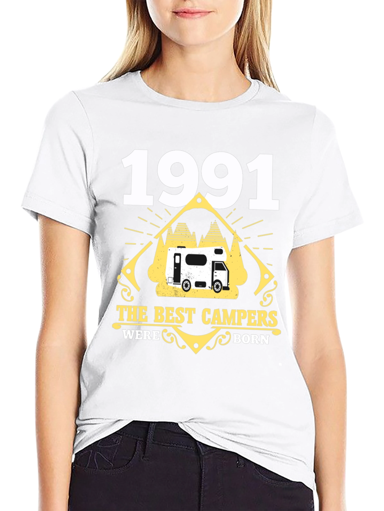 1991 Best Campers Born Graphic T-Shirt