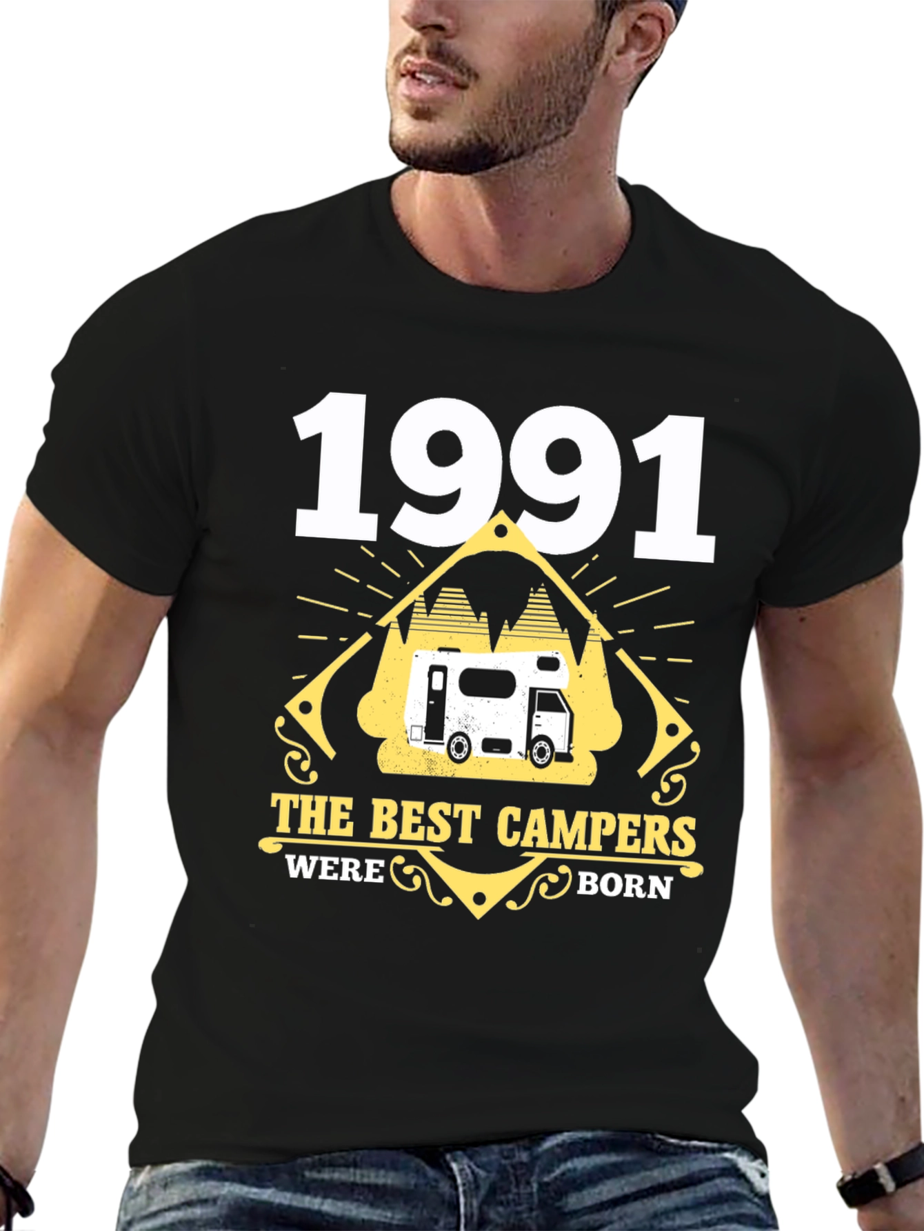 1991 Best Campers Born Graphic T-Shirt