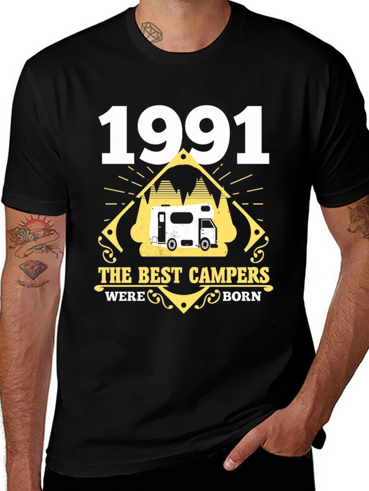 1991 Best Campers Born Graphic T-Shirt