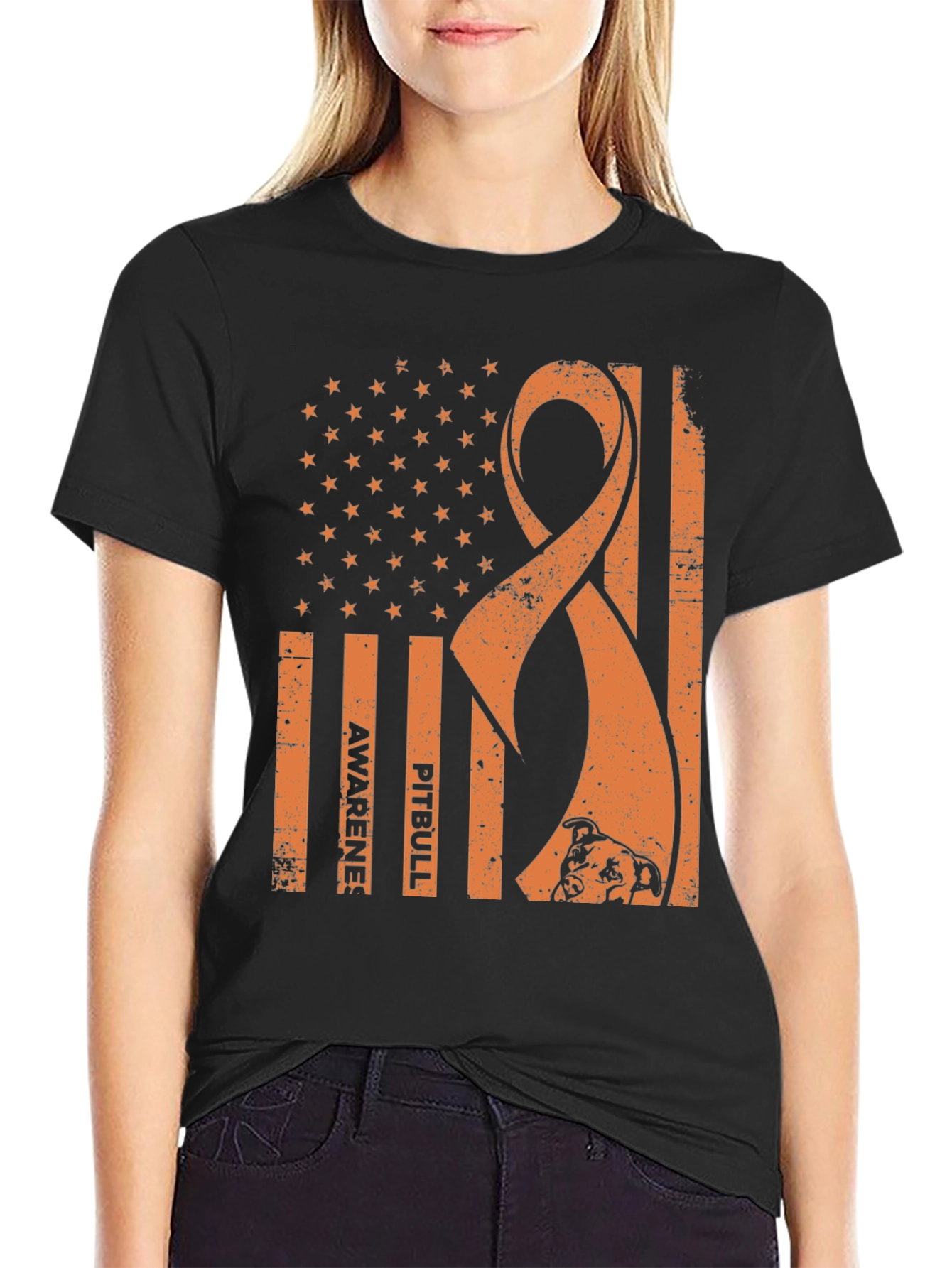 Pitbull Awareness Graphic Tee - Support and Style