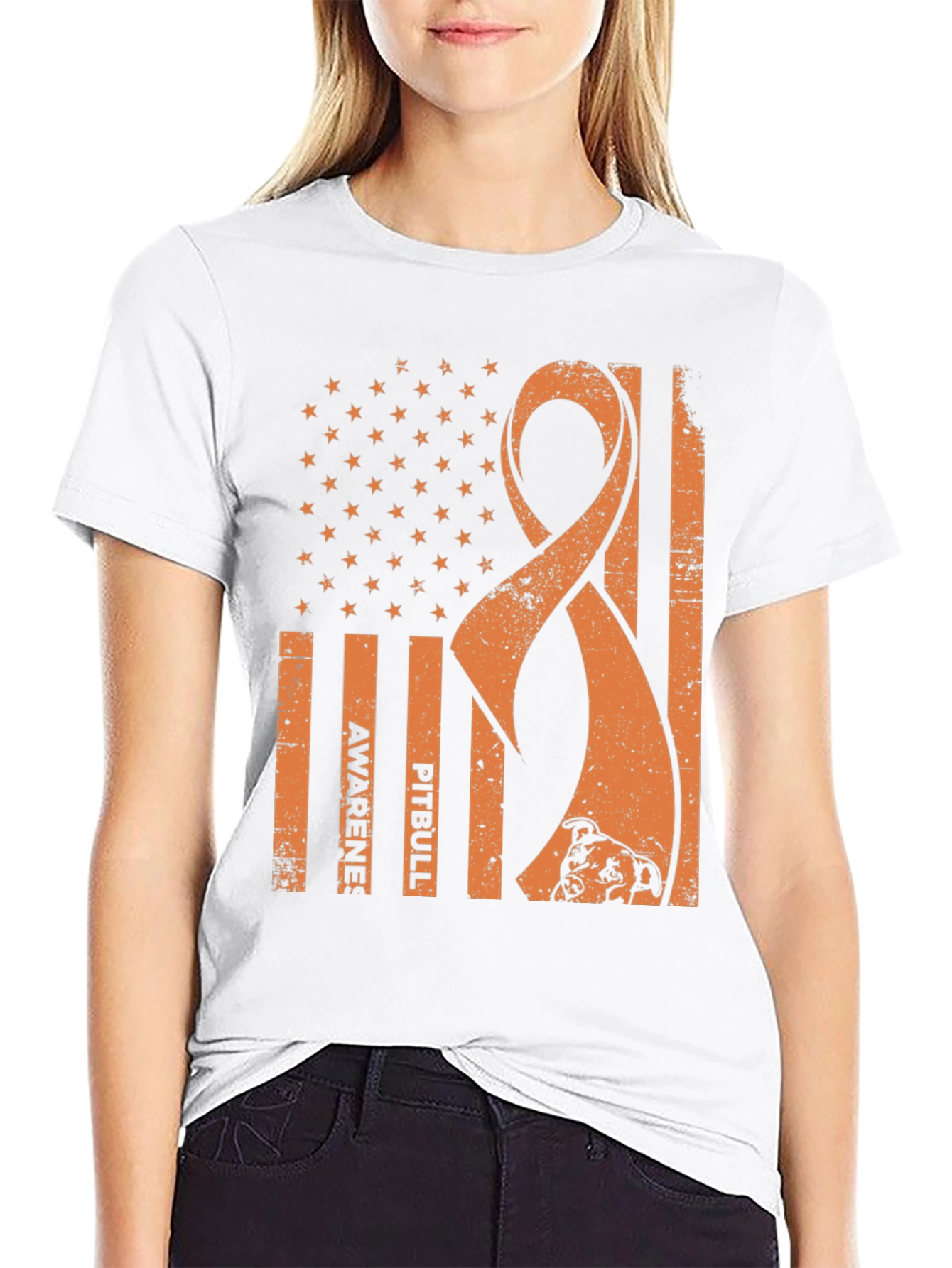 Pitbull Awareness Graphic Tee - Support and Style