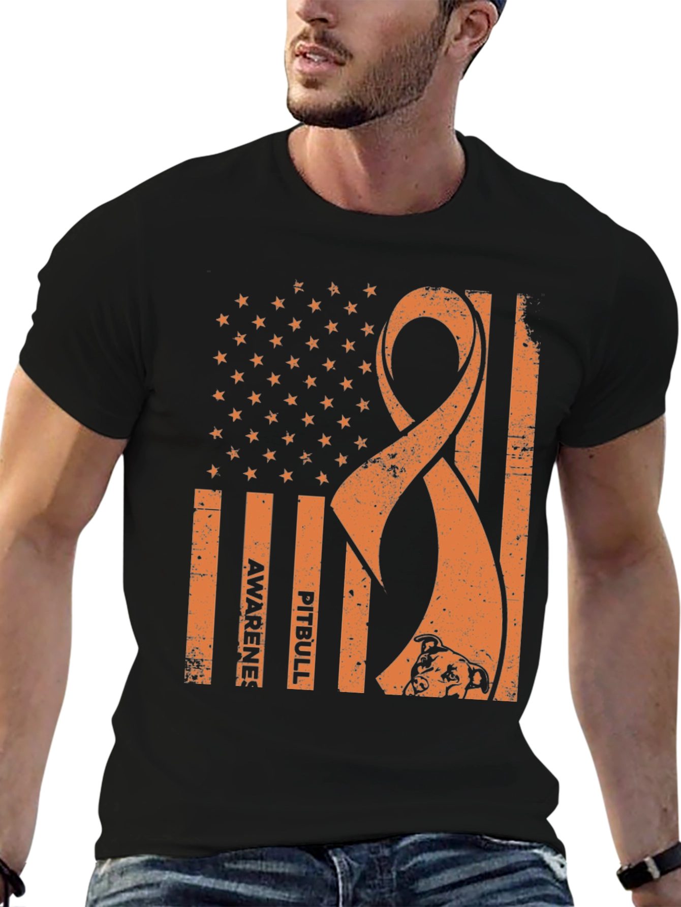 Pitbull Awareness Graphic Tee - Support and Style