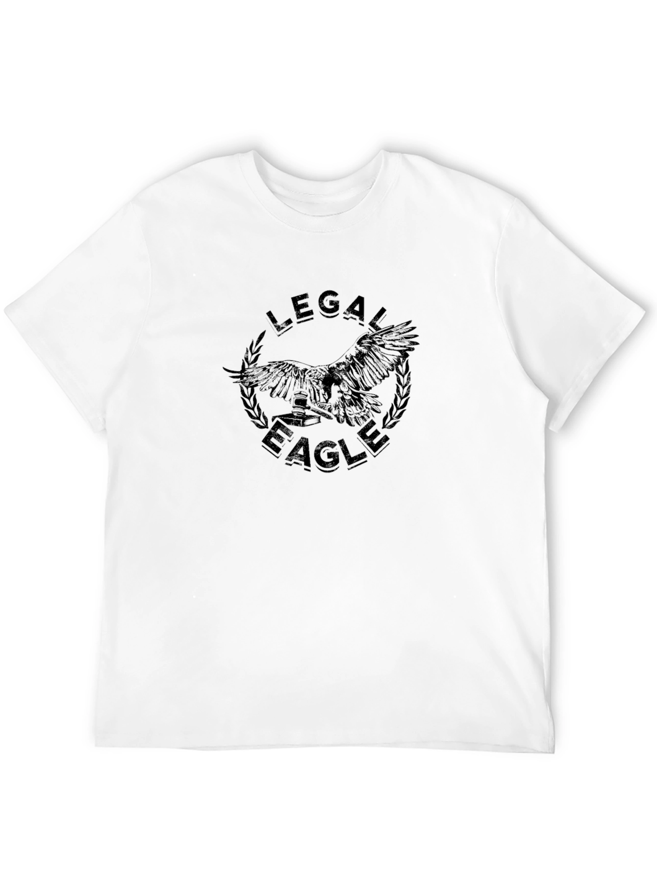 Legal Eagle Black T-Shirt - Lawyer Gift
