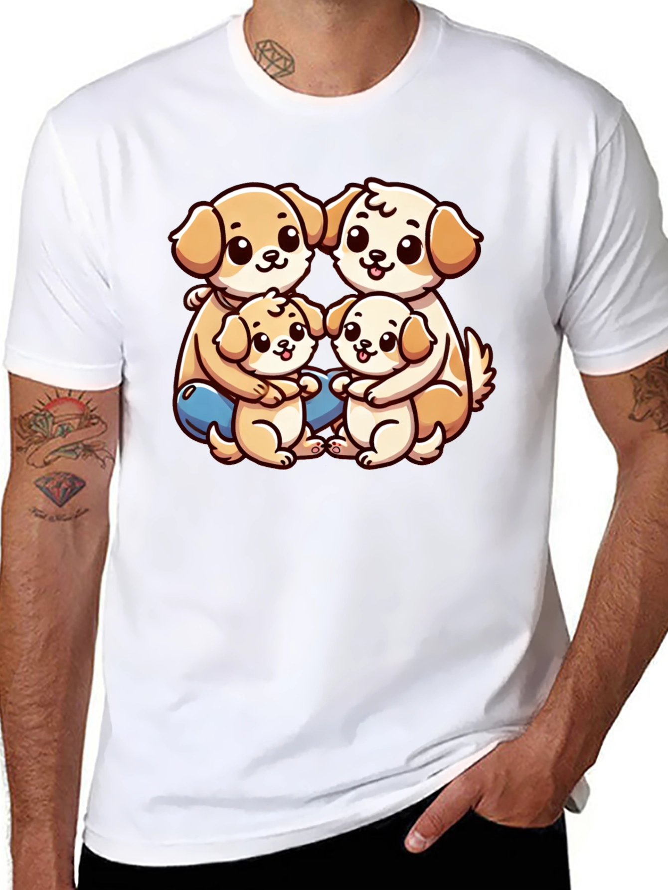 Puppy Love Graphic T-Shirt