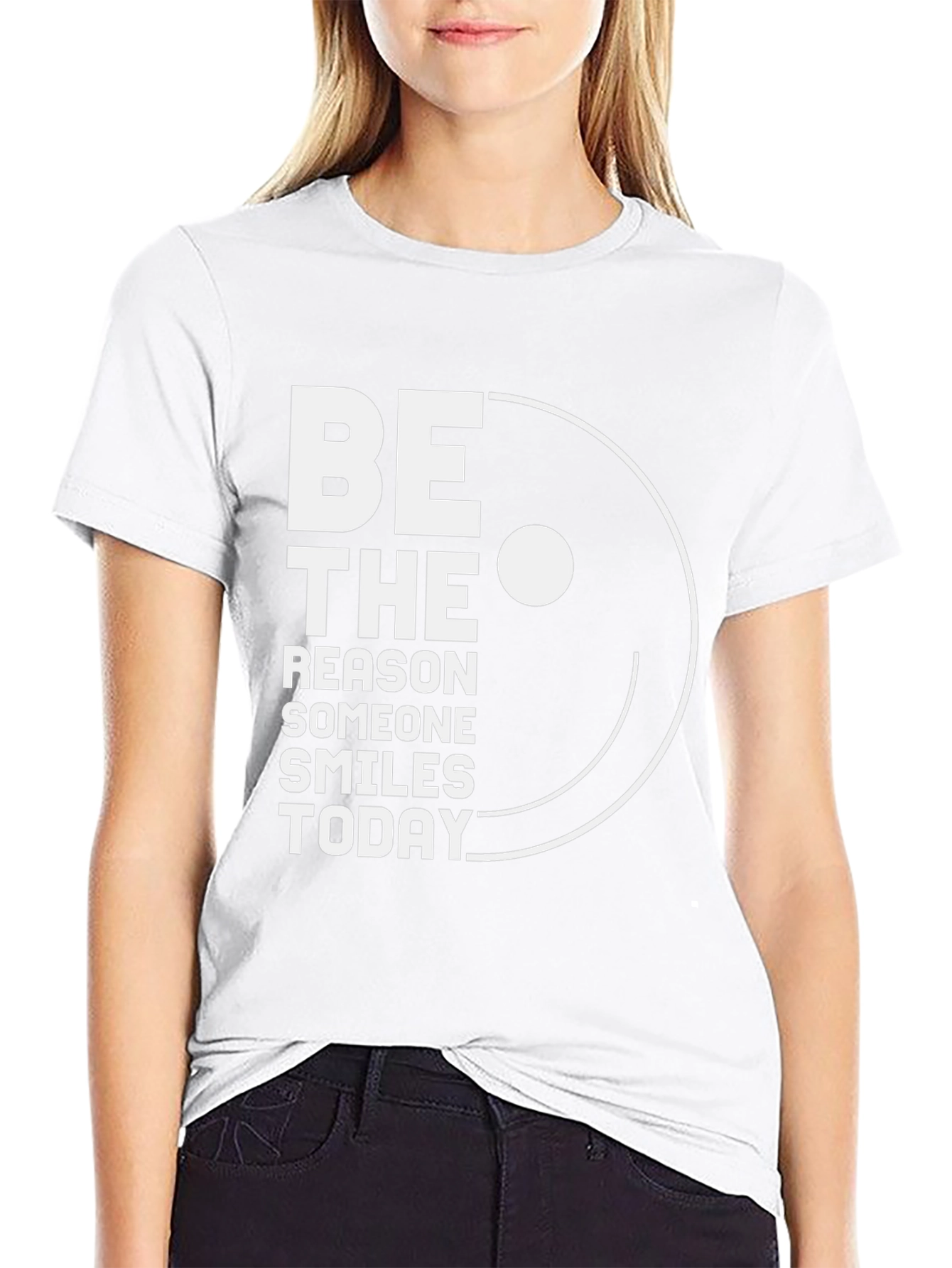 Be The Reason T-Shirt - Motivational Smile Tee