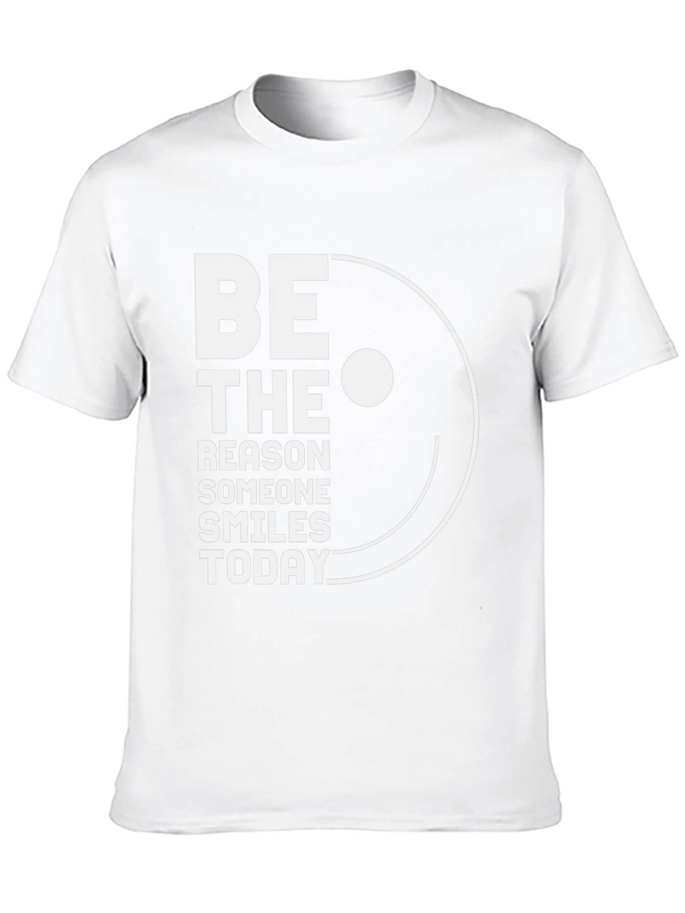 Be The Reason T-Shirt - Motivational Smile Tee