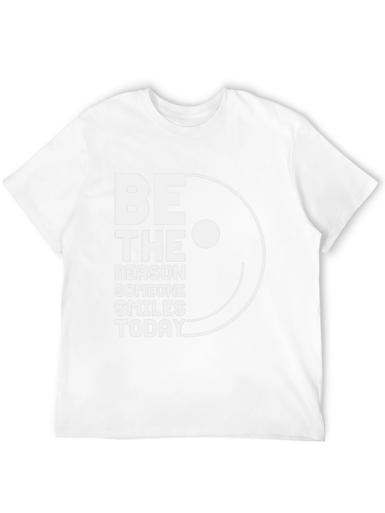 Be The Reason T-Shirt - Motivational Smile Tee