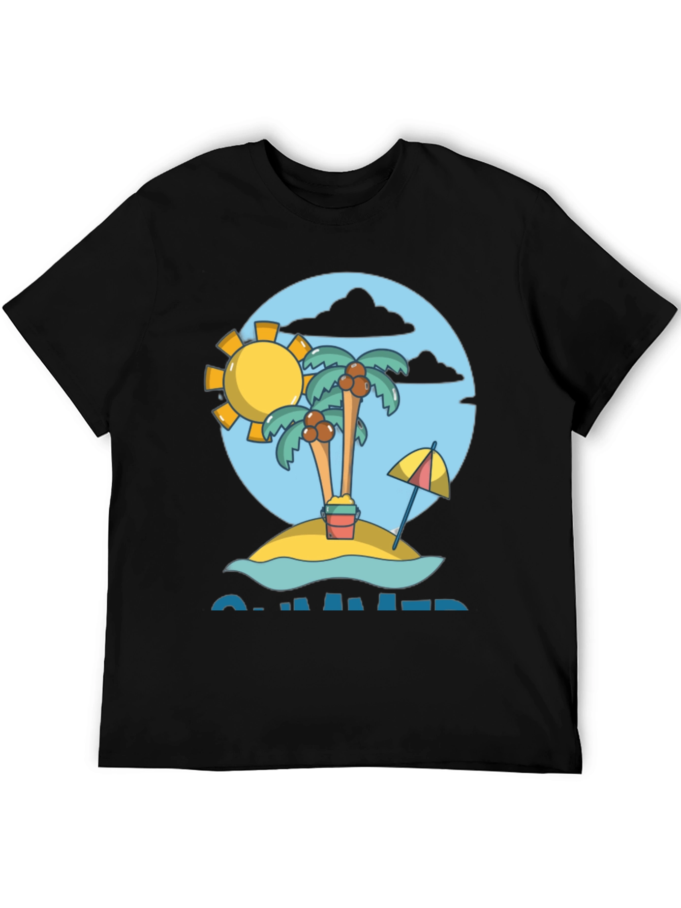 Summer Island Graphic T-Shirt