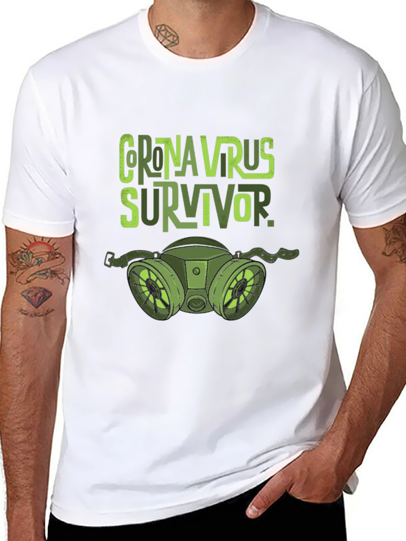 Coronavirus Survivor Graphic Tee
