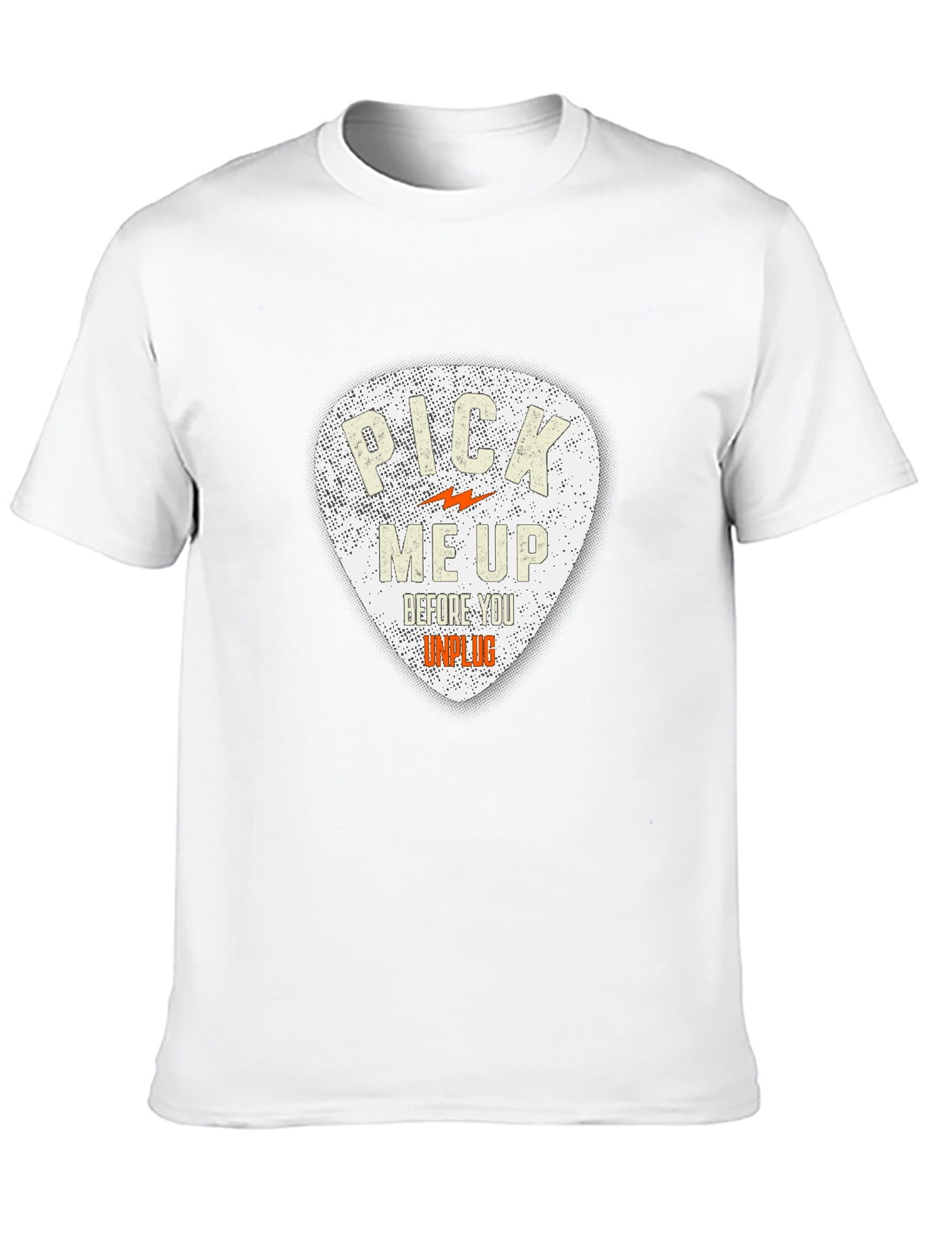 Pick Me Up Guitar Pick Graphic Tee
