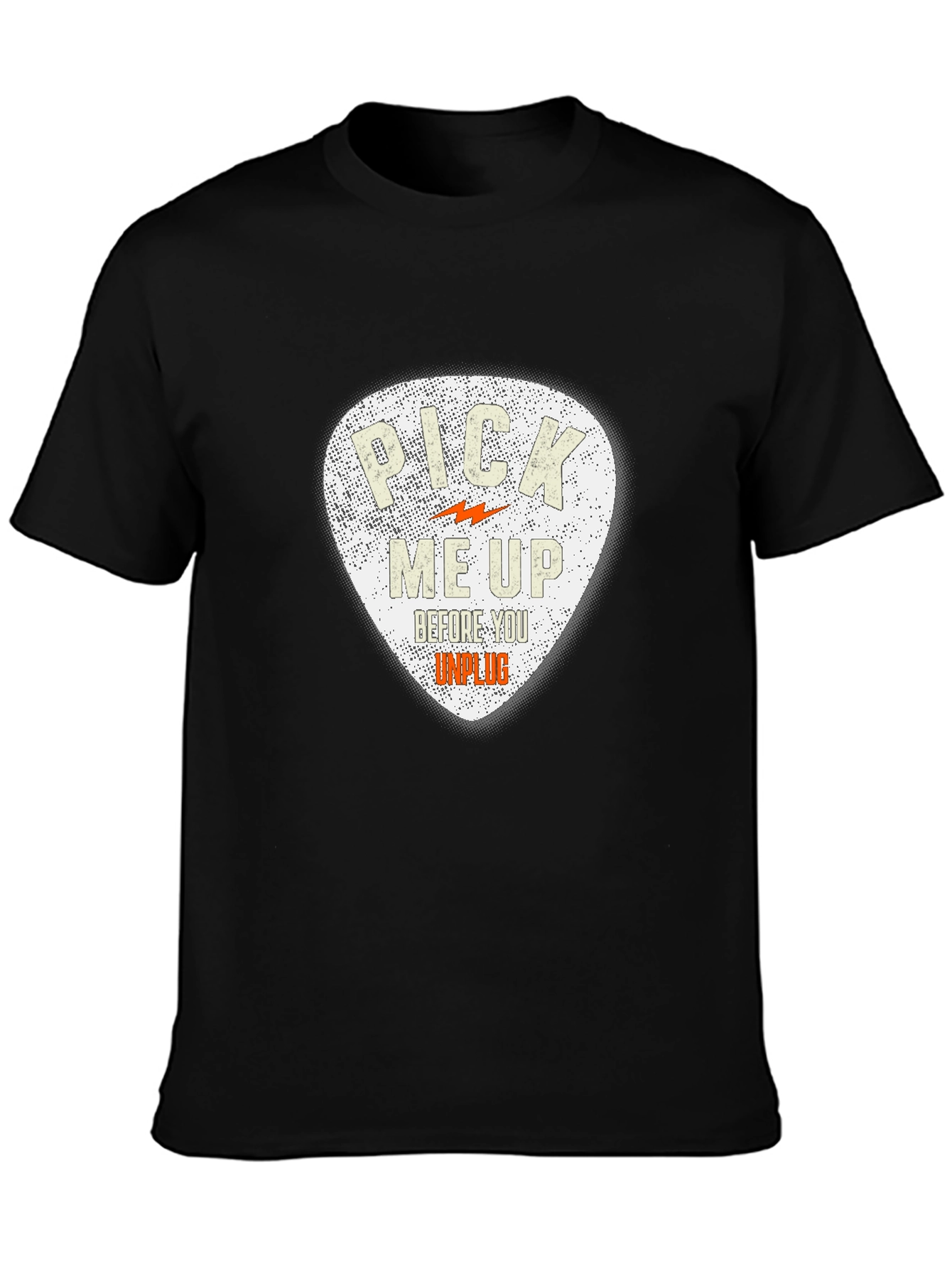 Pick Me Up Guitar Pick Graphic Tee