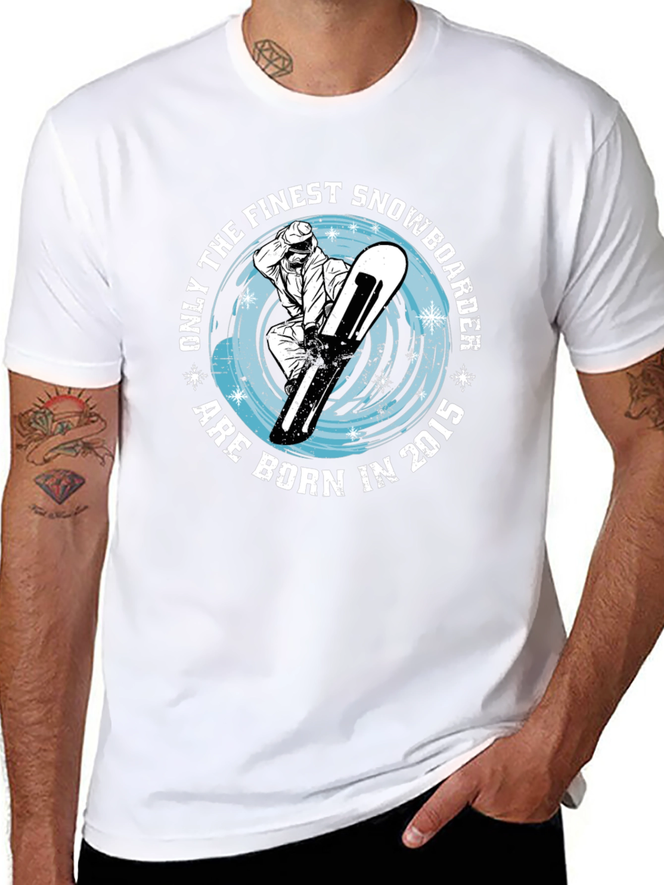 Finest Snowboarder Born in 2015 T-Shirt
