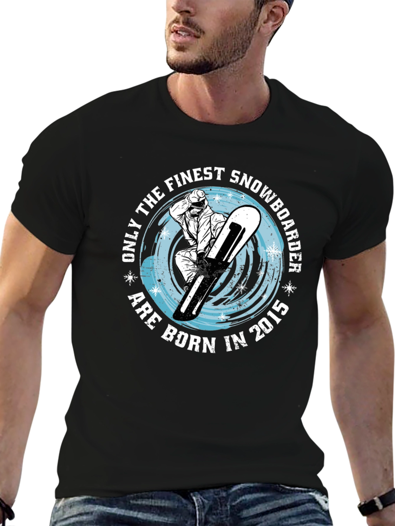 Finest Snowboarder Born in 2015 T-Shirt