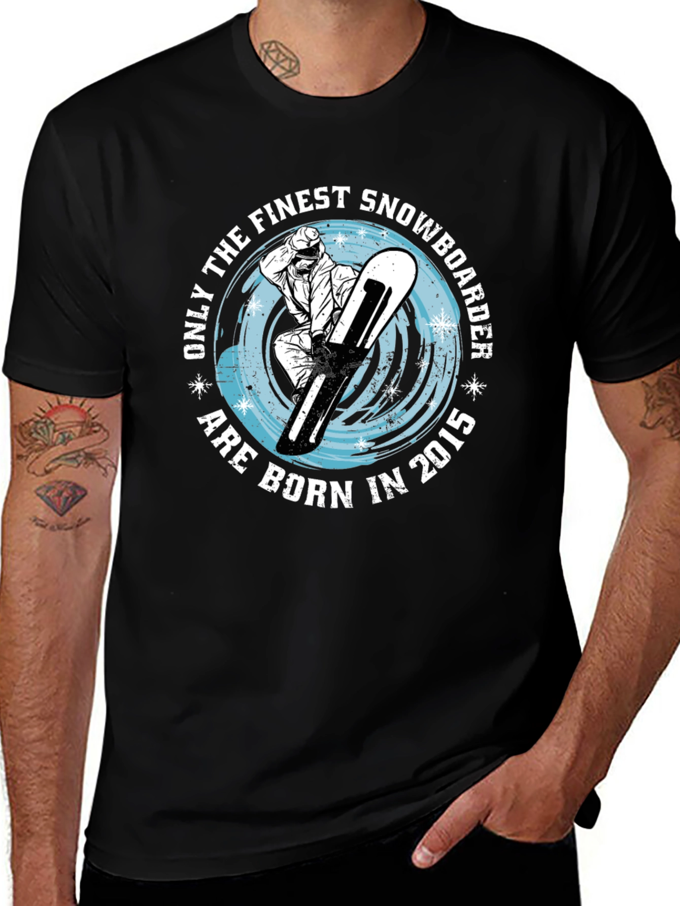 Finest Snowboarder Born in 2015 T-Shirt