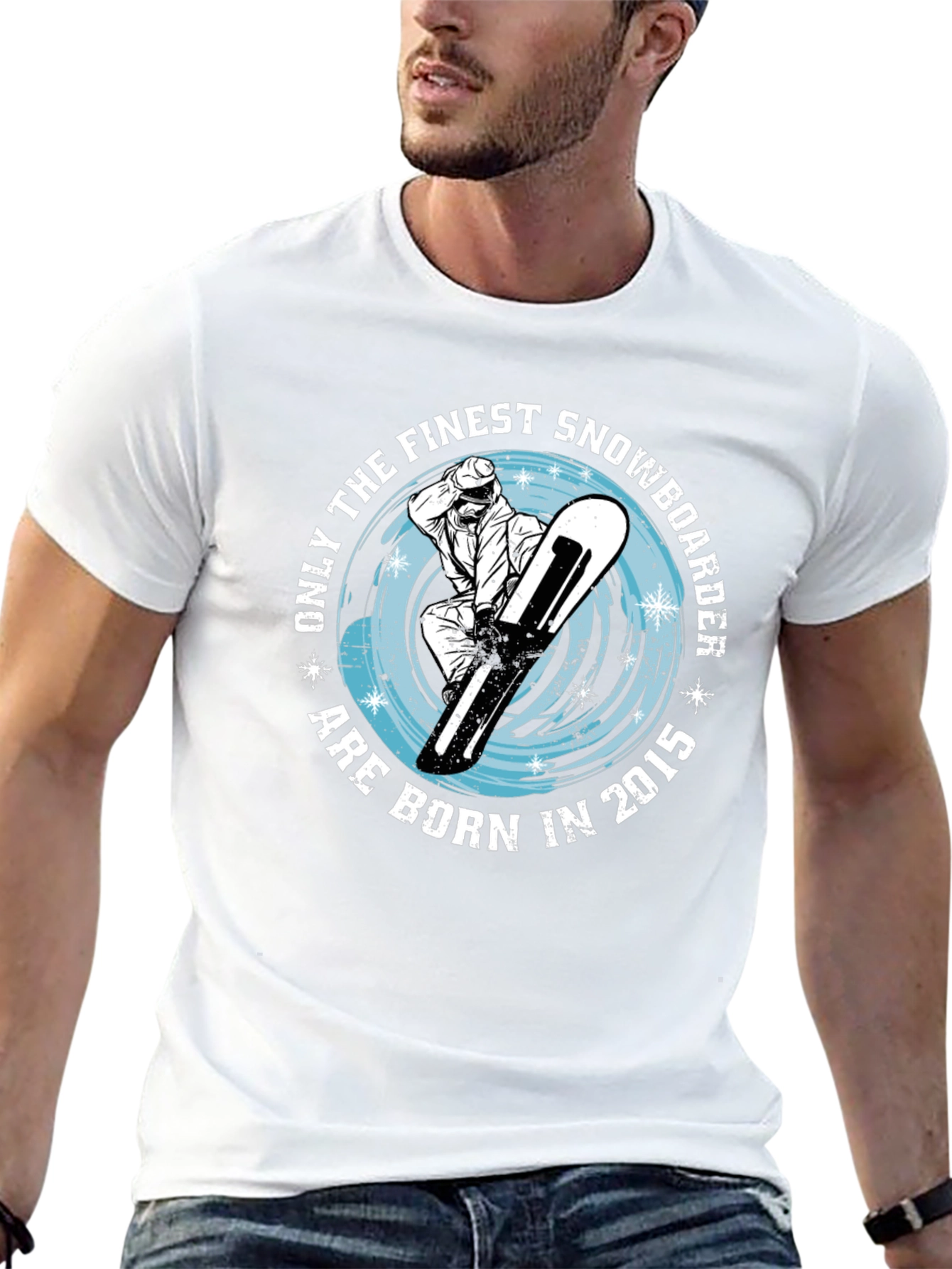 Finest Snowboarder Born in 2015 T-Shirt