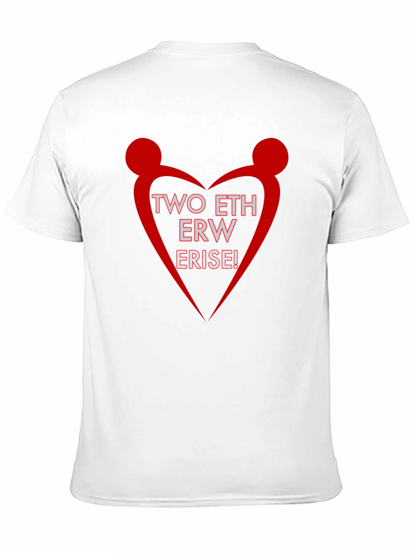 Two ETH ERW ERISE Black Graphic Tee