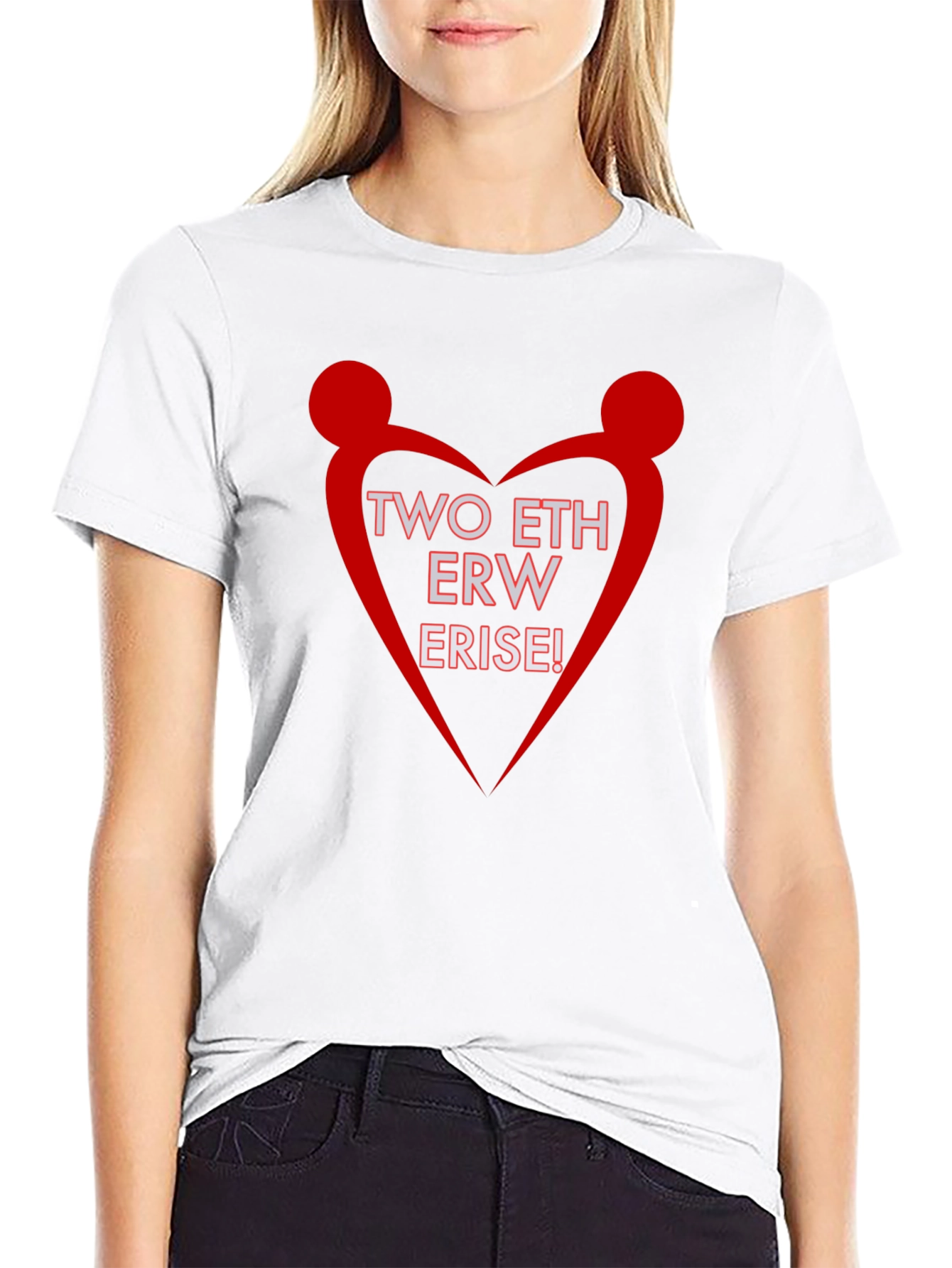 Two ETH ERW ERISE Black Graphic Tee