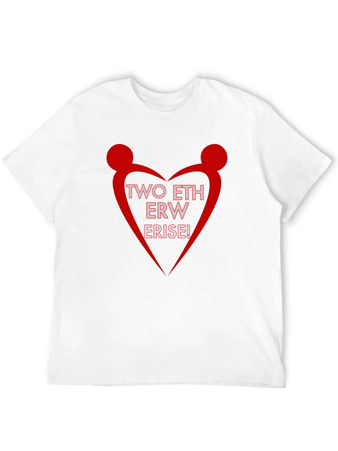 Two ETH ERW ERISE Black Graphic Tee
