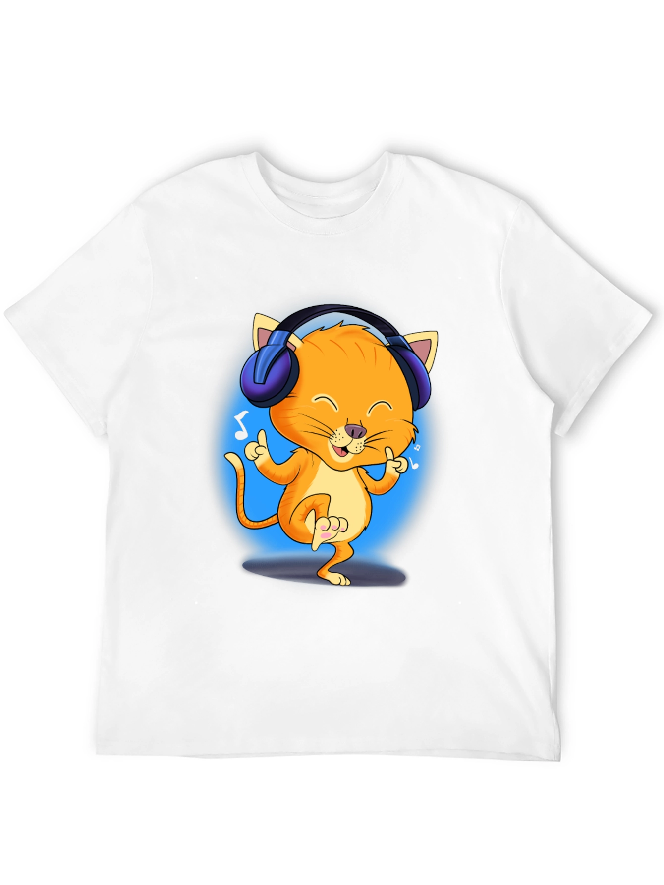 Cool Cat DJ T-Shirt - Music Lover Apparel