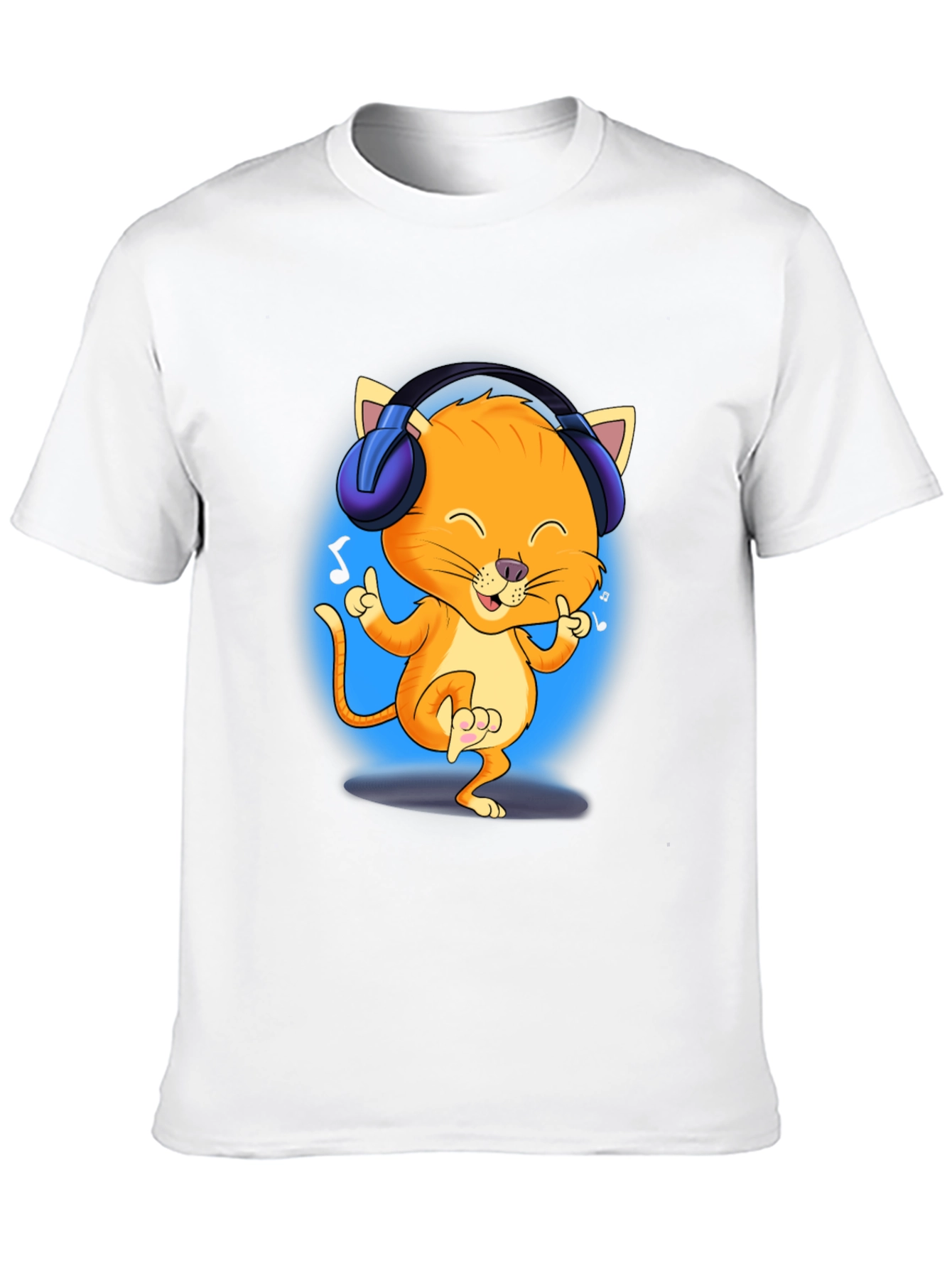 Cool Cat DJ T-Shirt - Music Lover Apparel