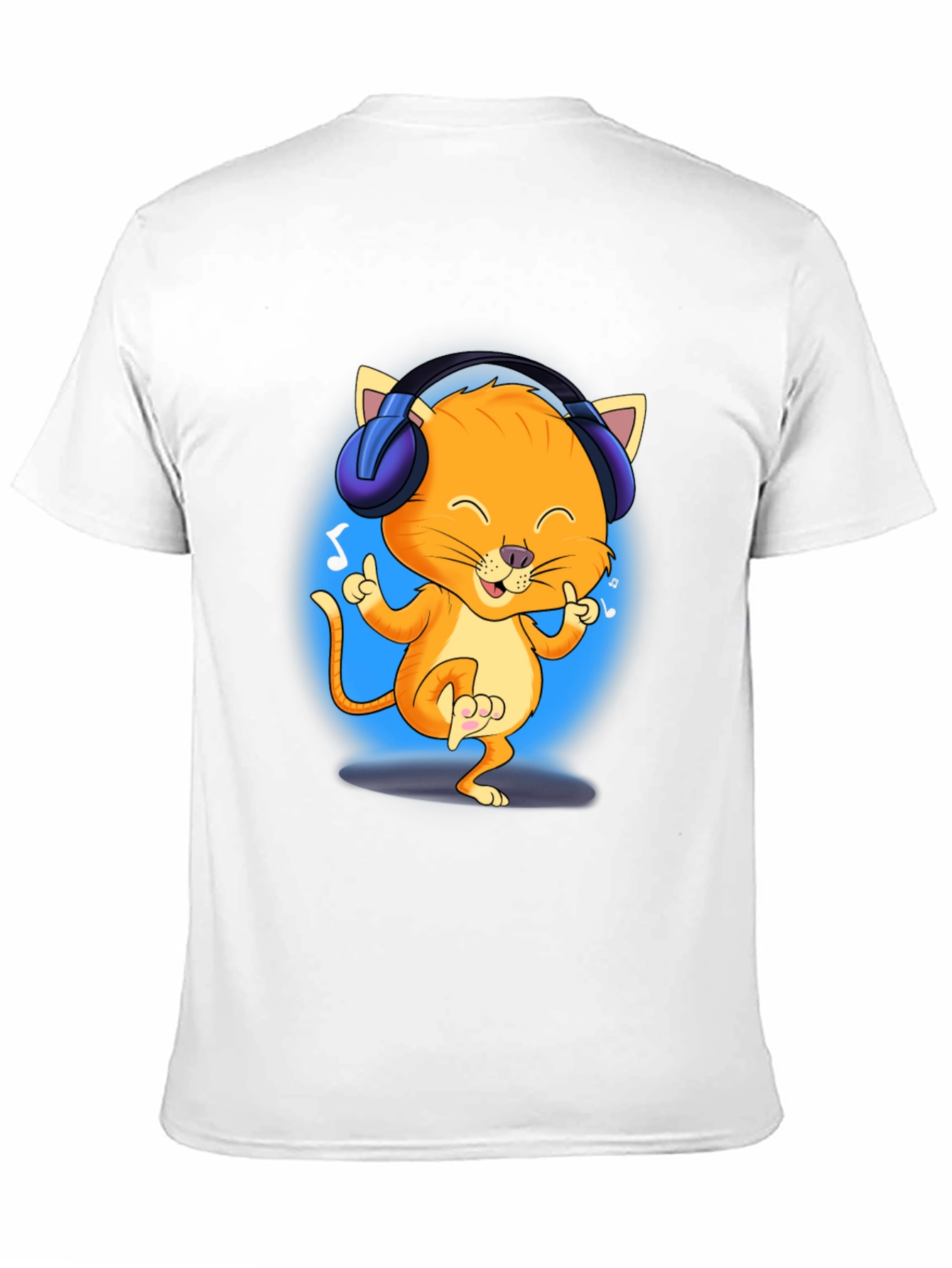 Cool Cat DJ T-Shirt - Music Lover Apparel
