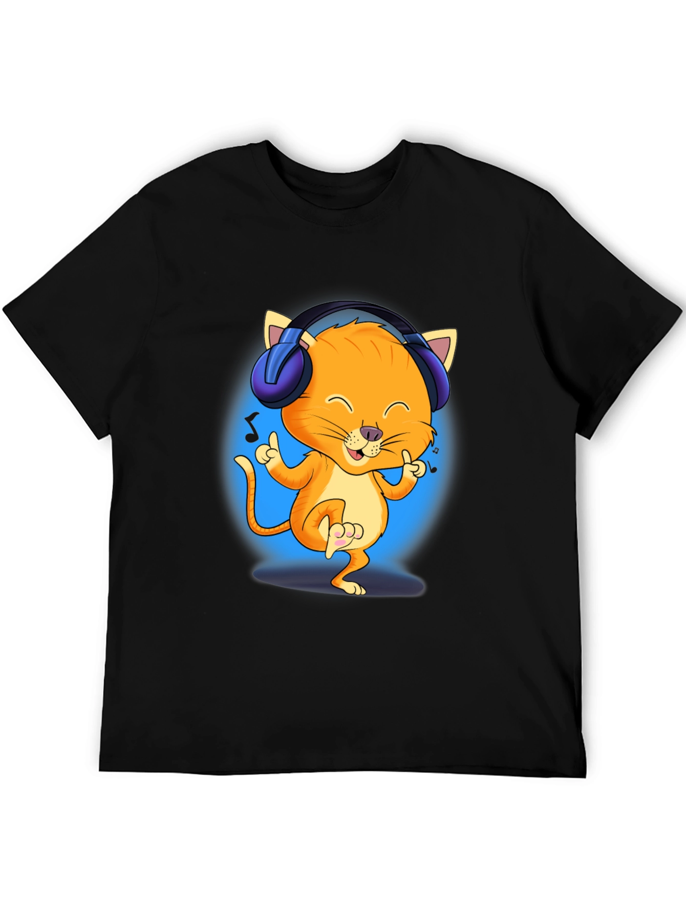 Cool Cat DJ T-Shirt - Music Lover Apparel
