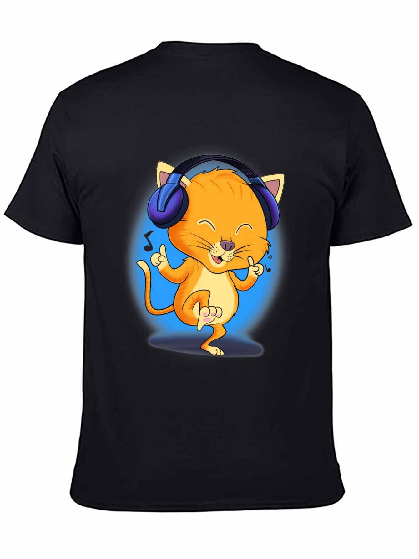 Cool Cat DJ T-Shirt - Music Lover Apparel