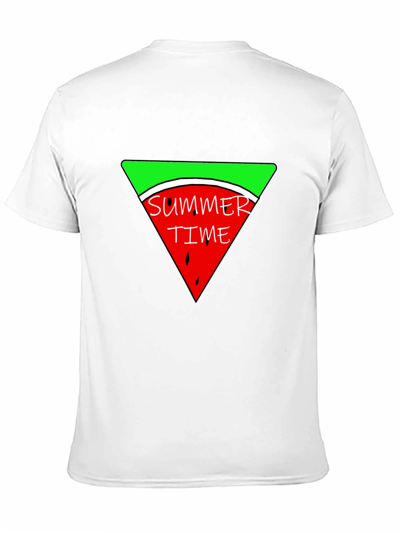 Summer Time Watermelon Slice Graphic Tee
