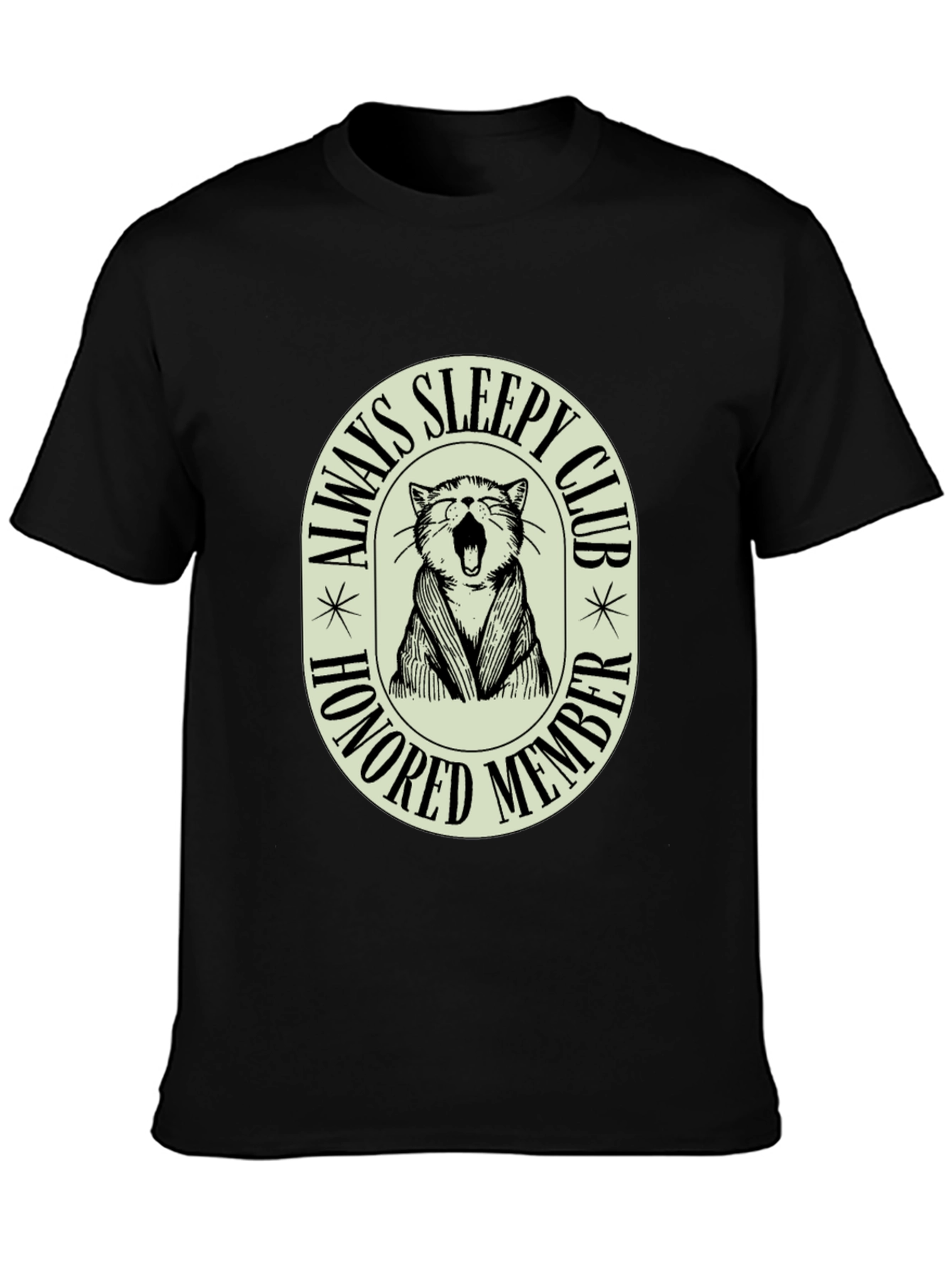 Sleepy Club Honored Member Graphic Tee