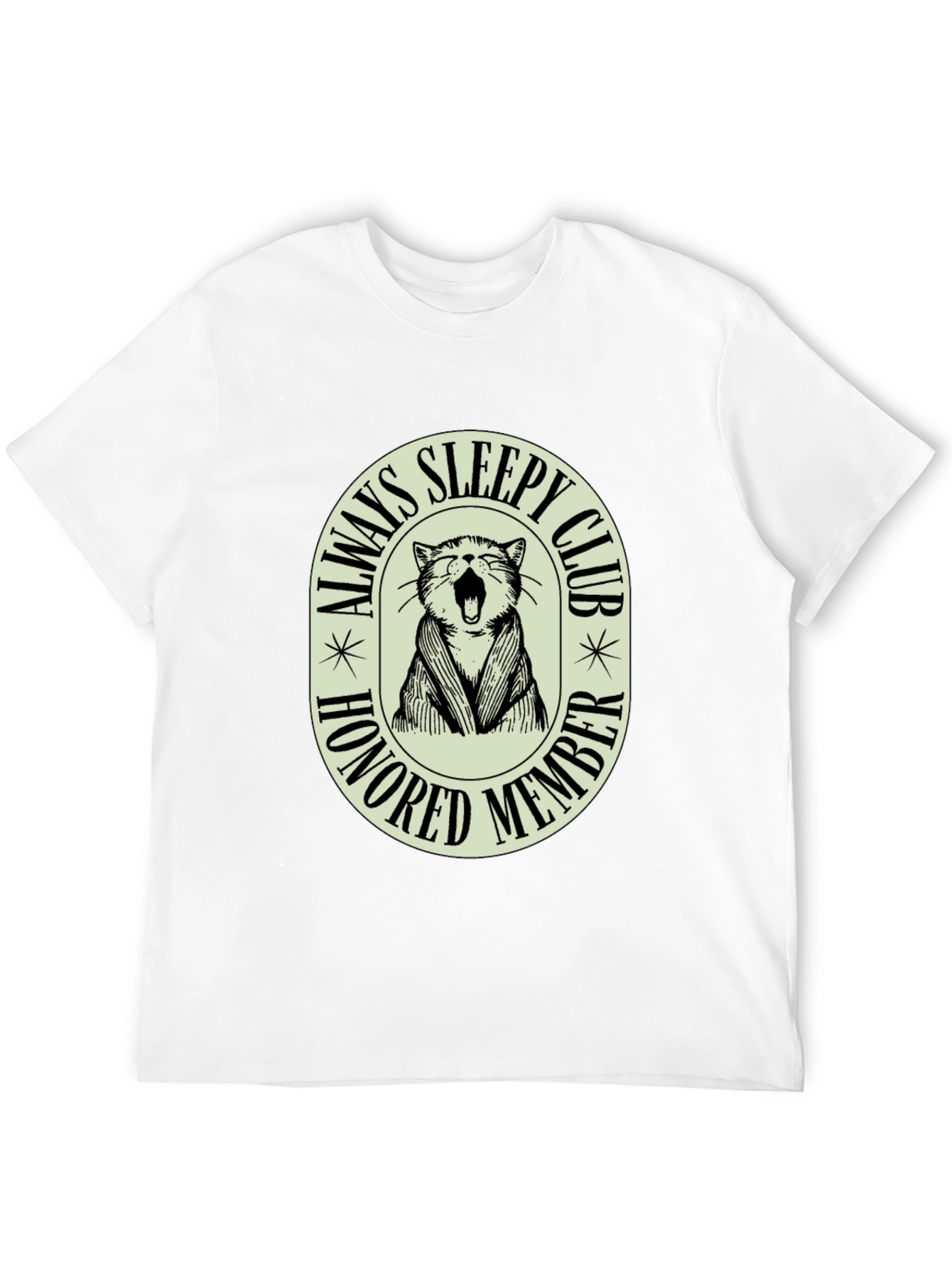 Sleepy Club Honored Member Graphic Tee
