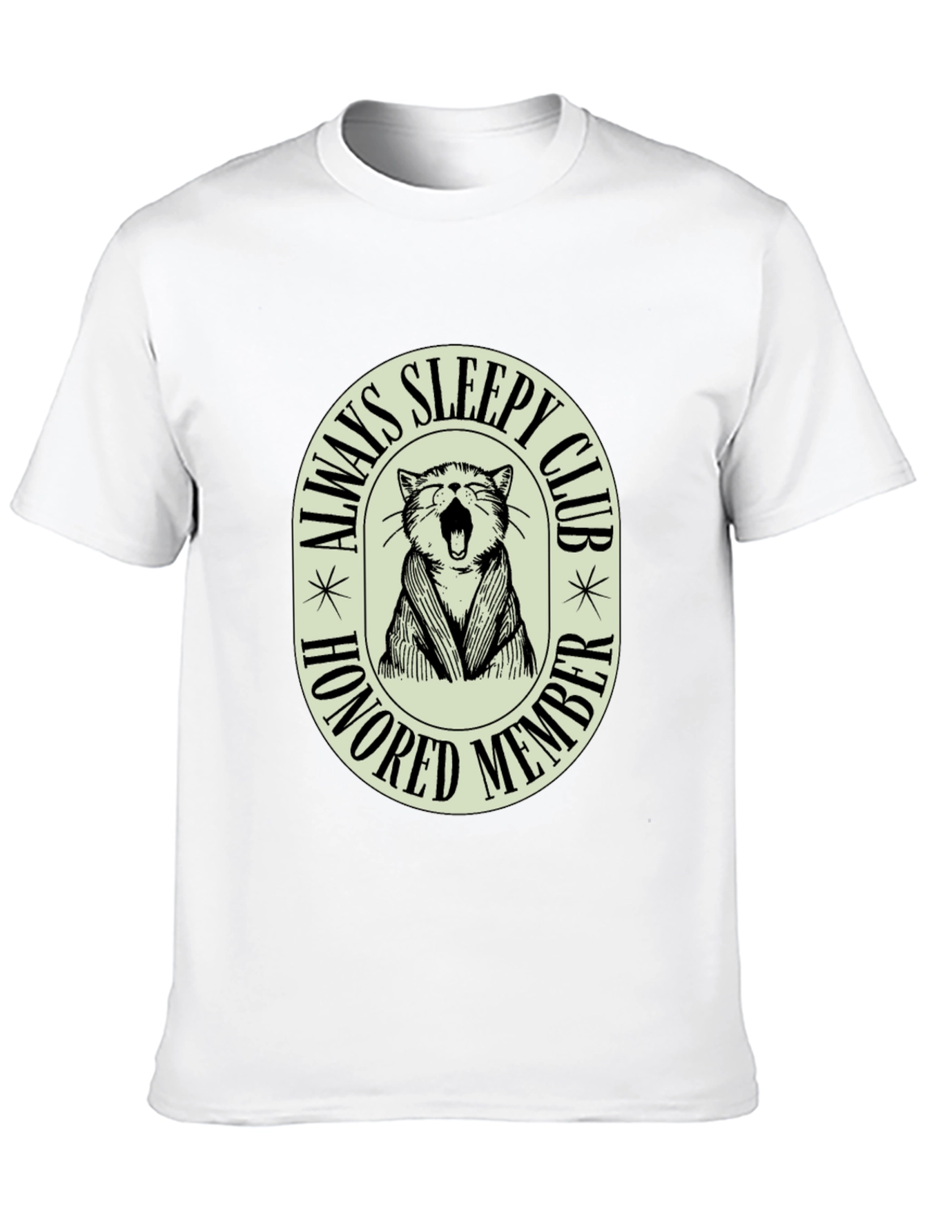 Sleepy Club Honored Member Graphic Tee