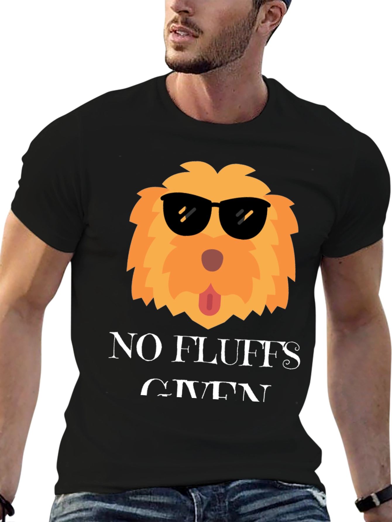 No Fluffs Given T-Shirt Funny Dog Tee