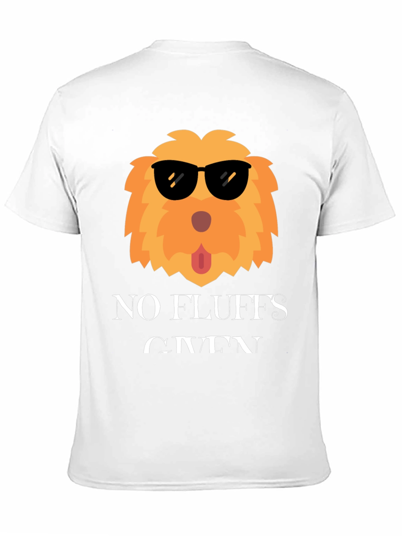 No Fluffs Given T-Shirt Funny Dog Tee