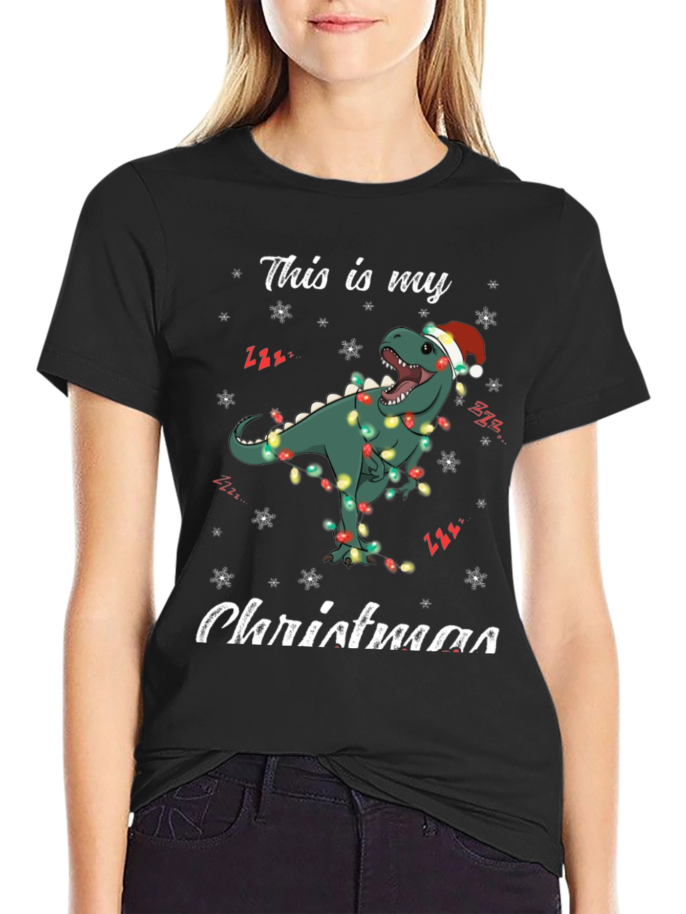 Dino Christmas T-Shirt