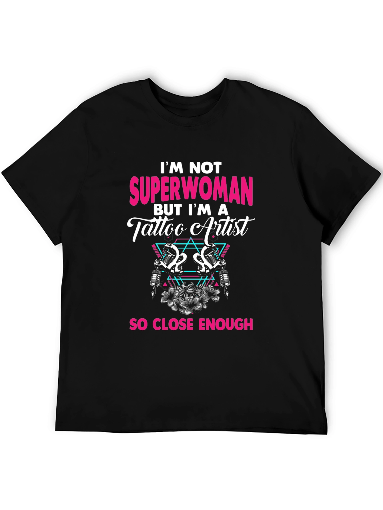 Tattoo Artist Superwoman Graphic Tee