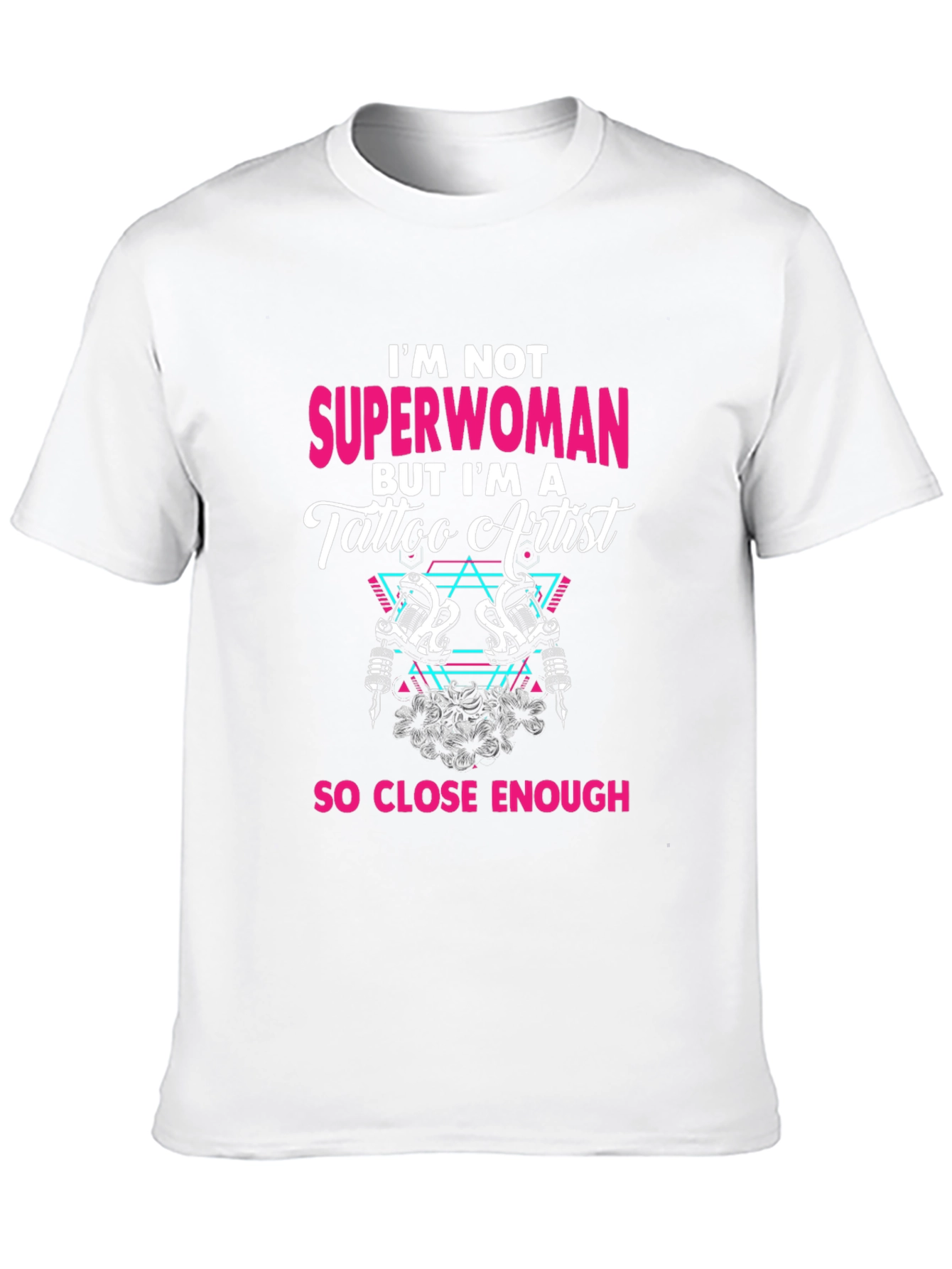 Tattoo Artist Superwoman Graphic Tee