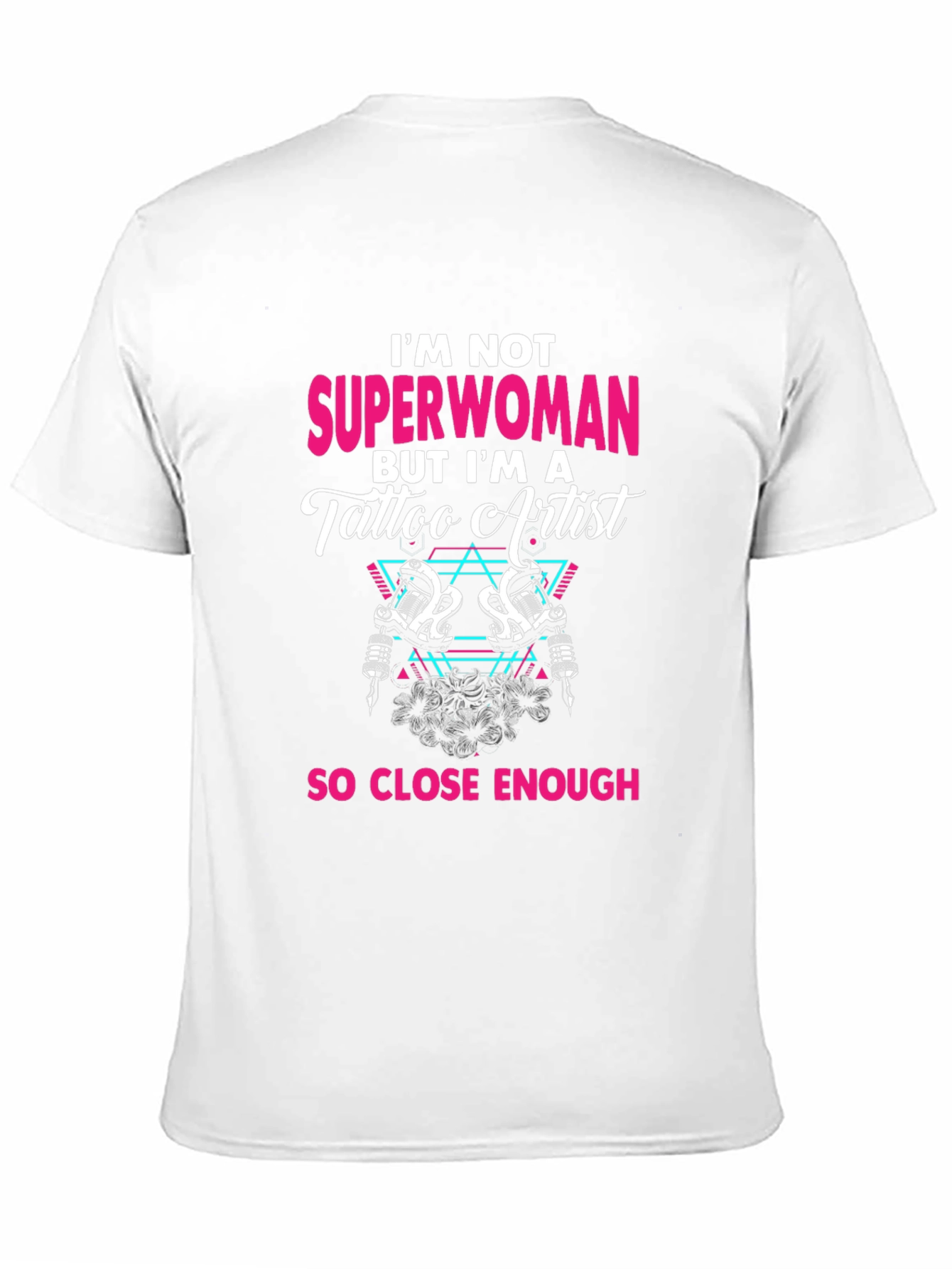 Tattoo Artist Superwoman Graphic Tee