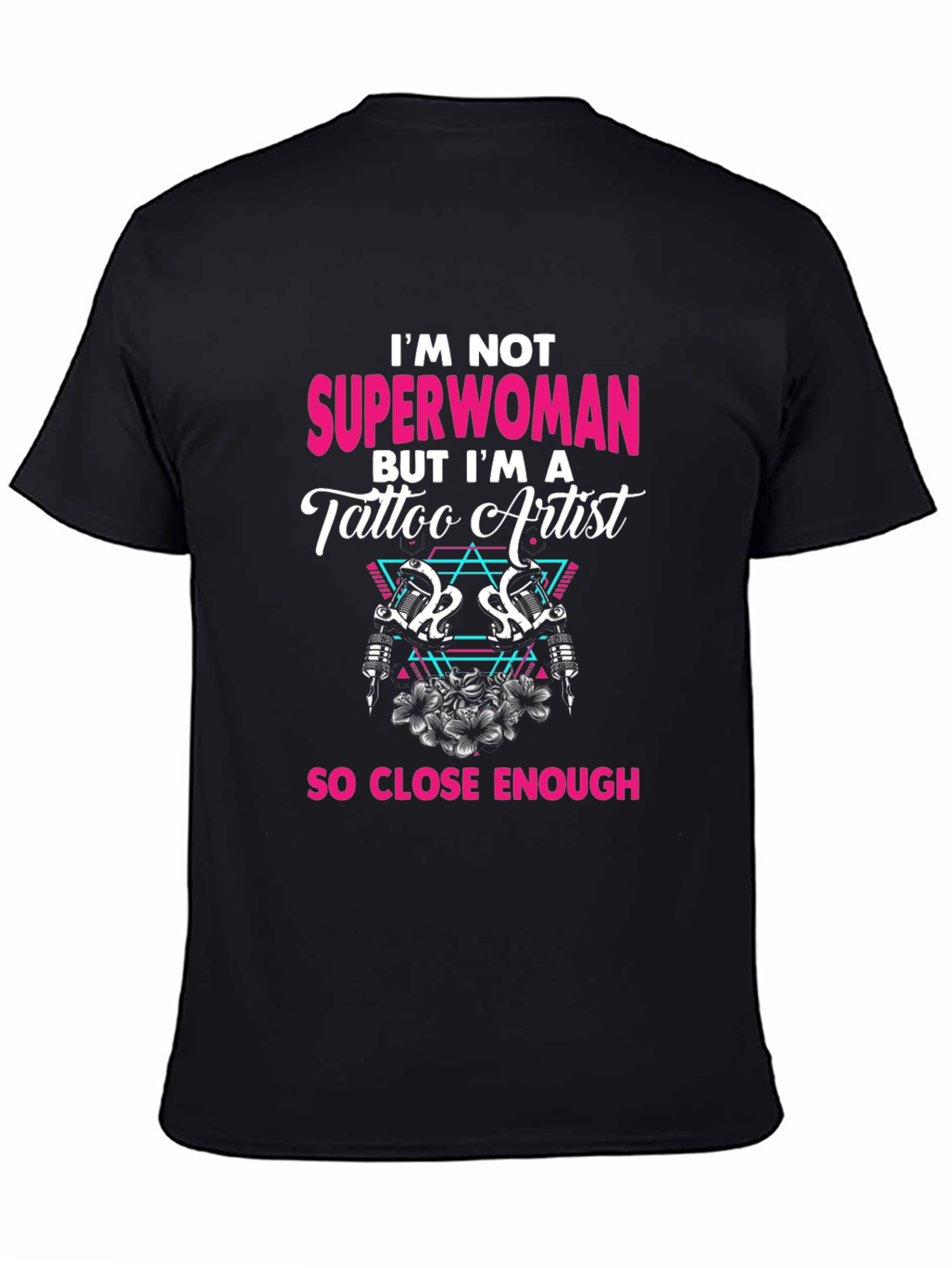 Tattoo Artist Superwoman Graphic Tee