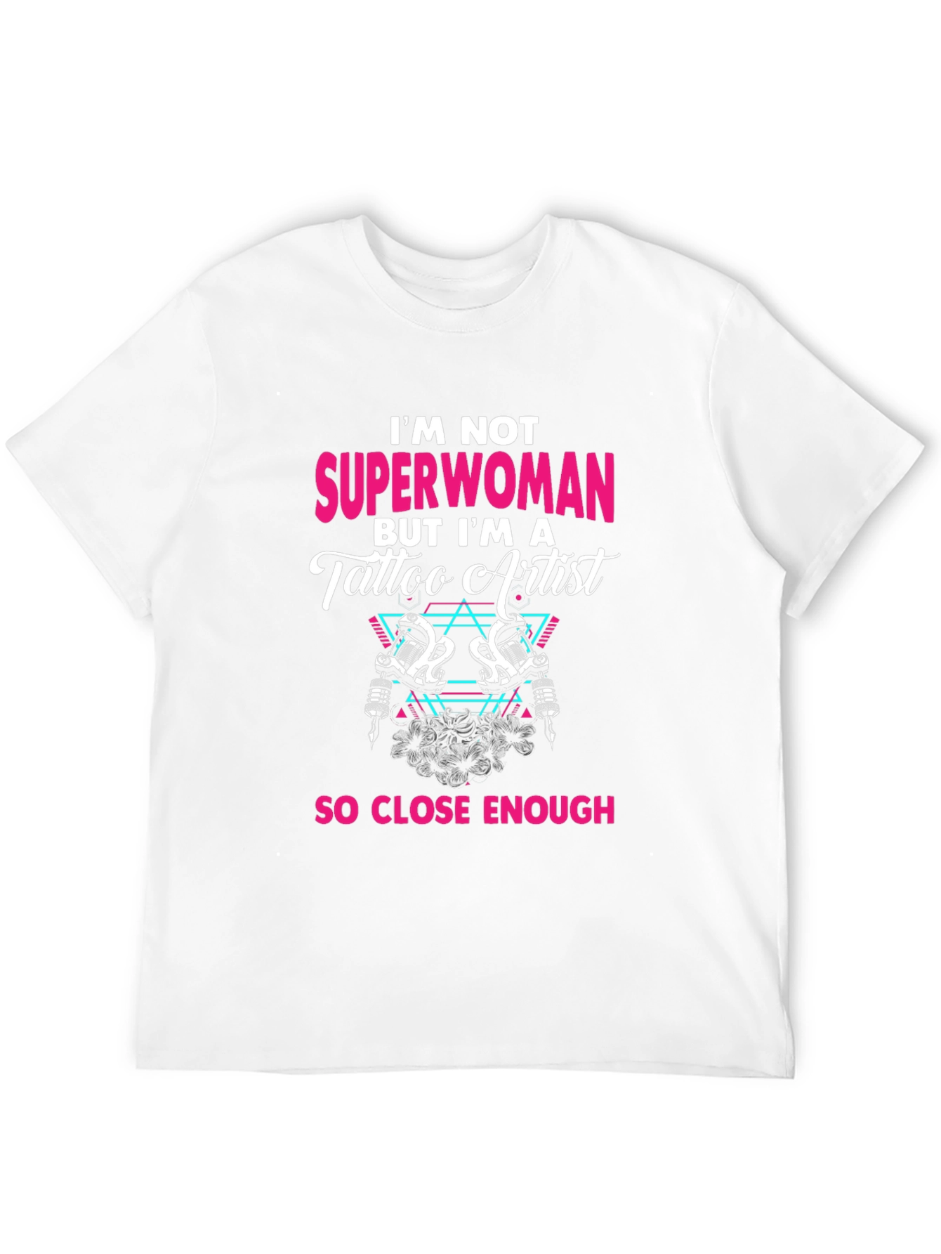 Tattoo Artist Superwoman Graphic Tee