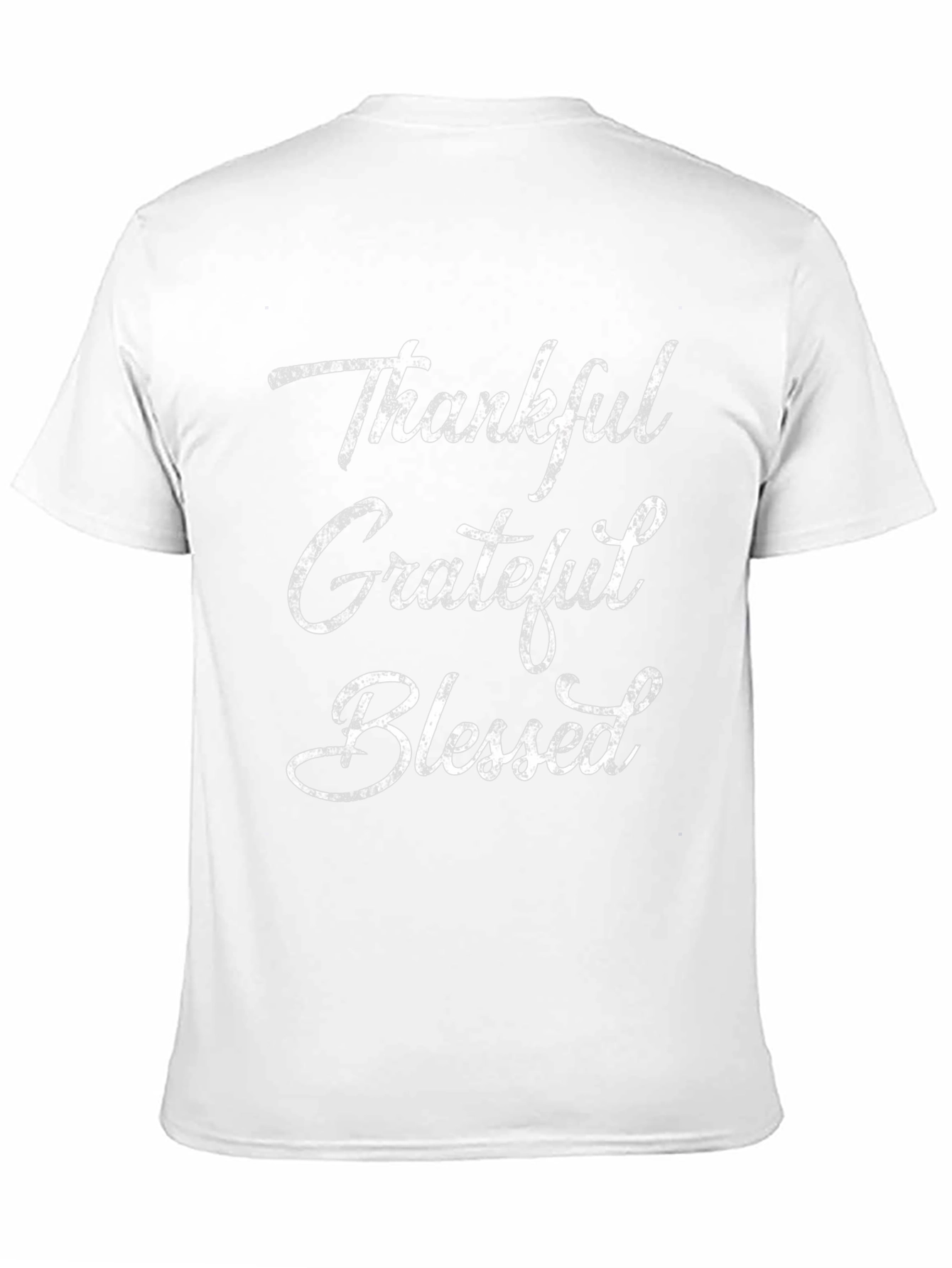 Thankful Grateful Blessed Graphic T-Shirt