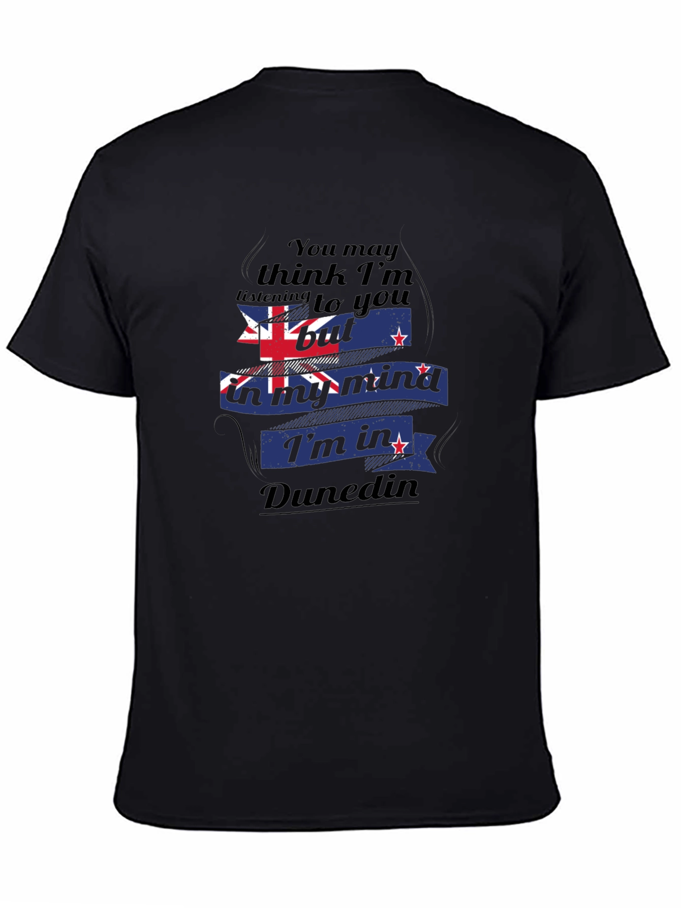 Dunedin Mind T-Shirt: NZ Flag Design