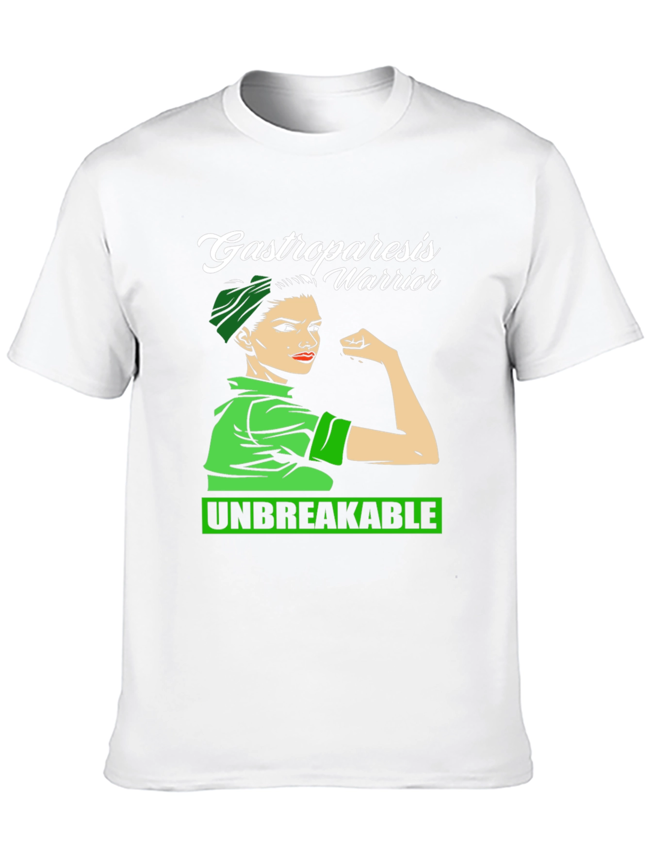 Gastroparesis Warrior Black T-Shirt