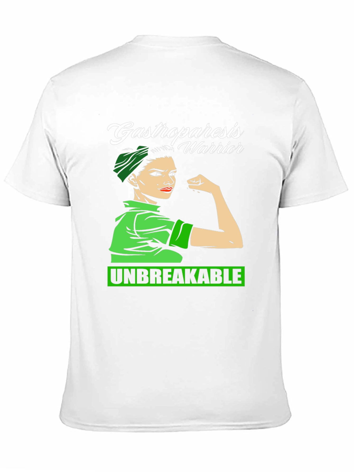Gastroparesis Warrior Black T-Shirt